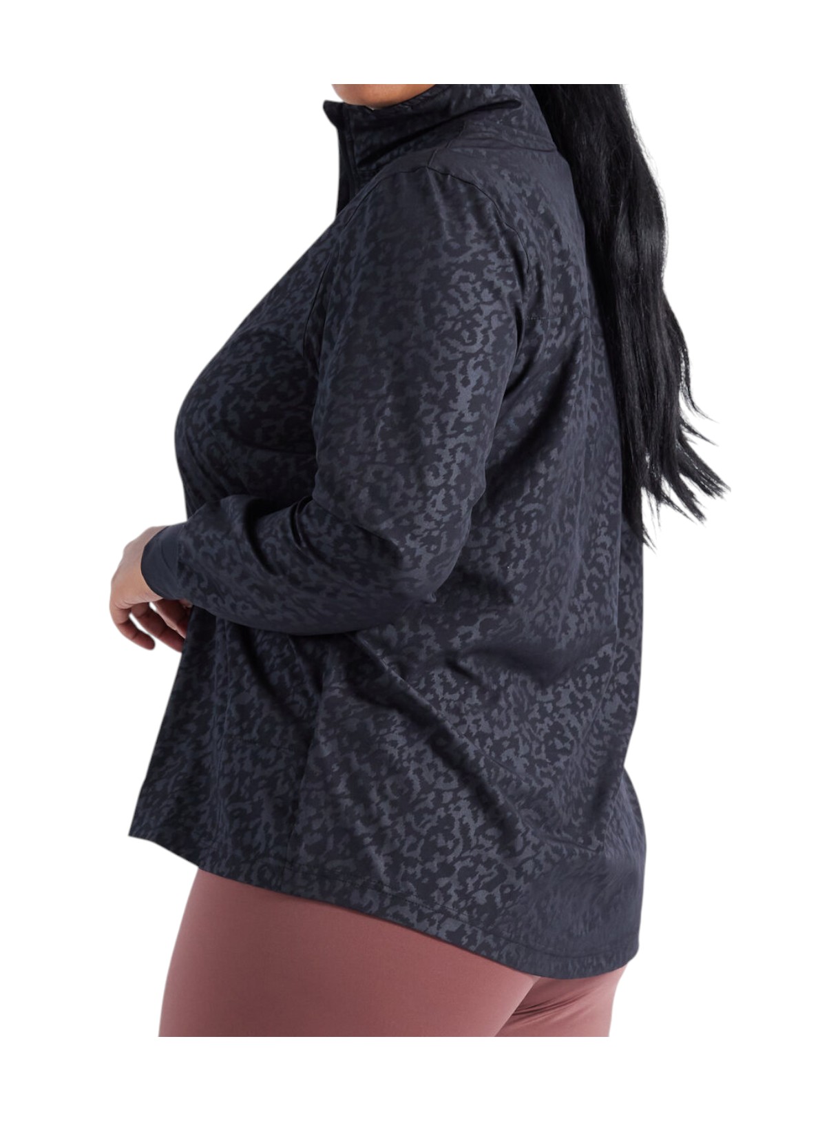 Juliette Embossed Damen Trainingsjacke Plus Size 4