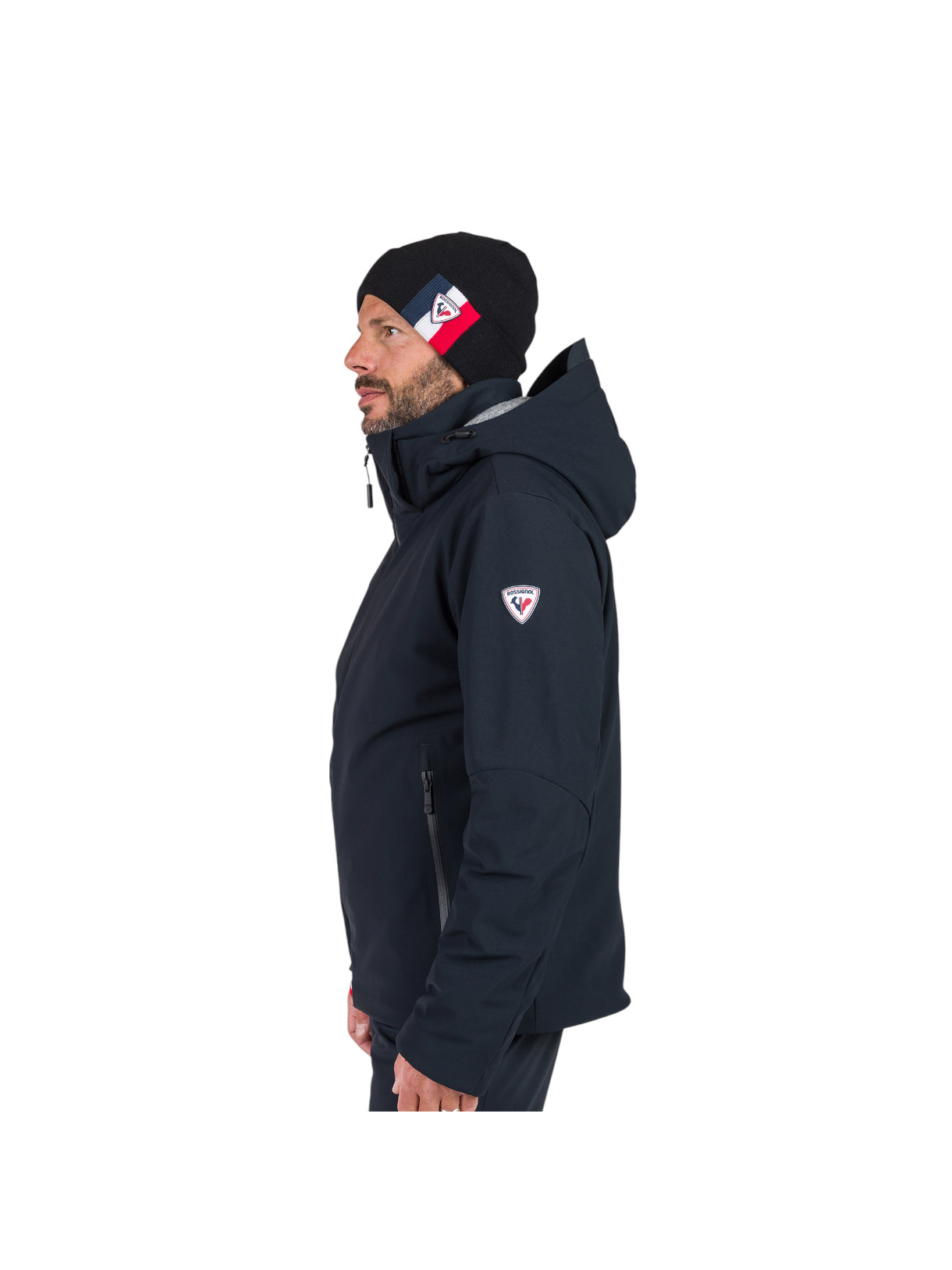 Cieloato Herren Skijacke mit abnehmbarer Kapuze 4