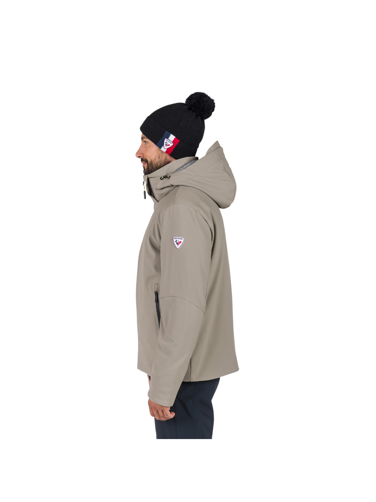 Cieloato Herren Skijacke mit abnehmbarer Kapuze 4