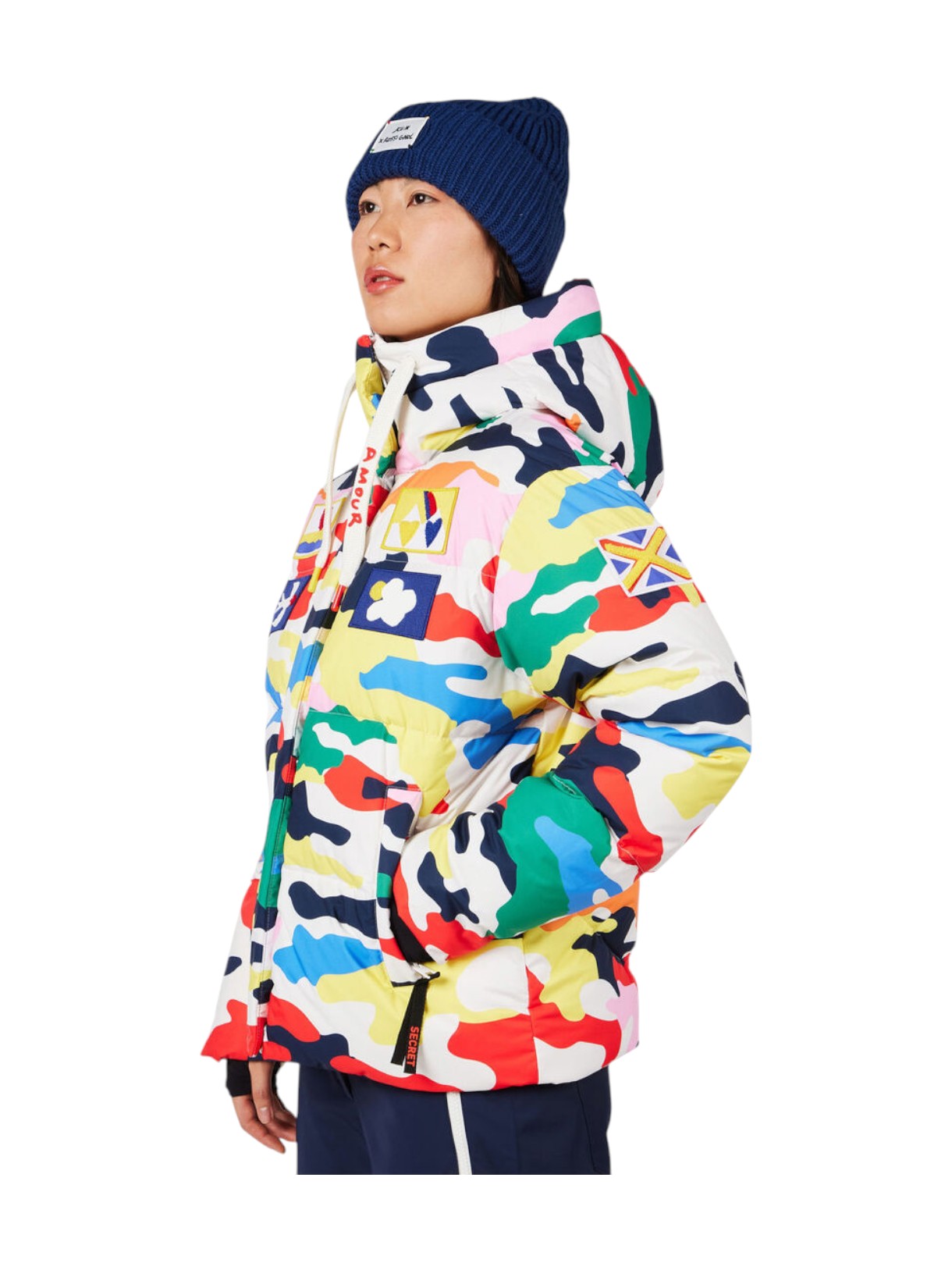 JCC All Snow Down Damen Skijacke mit Kapuze 4