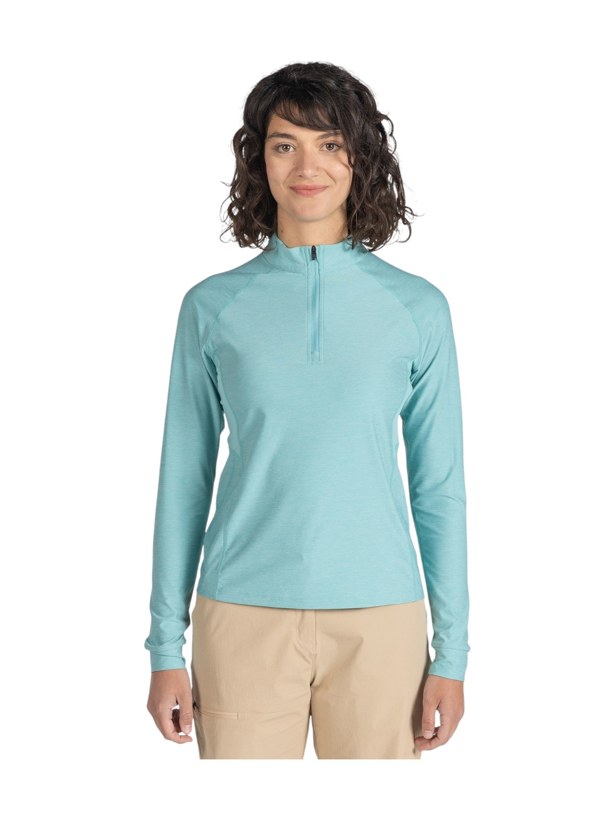 Westweg Half Zip Damen Langarm Shirt 4