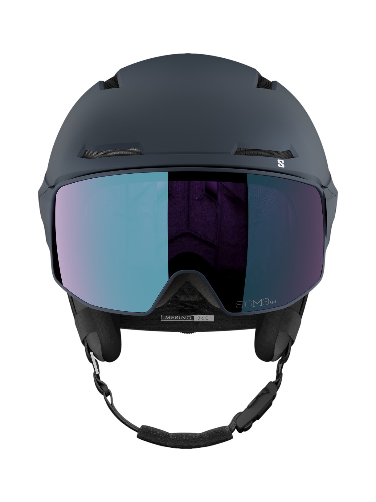 Driver Prime Sigma Photo Mips Skihelm mit integriertem Visier 4