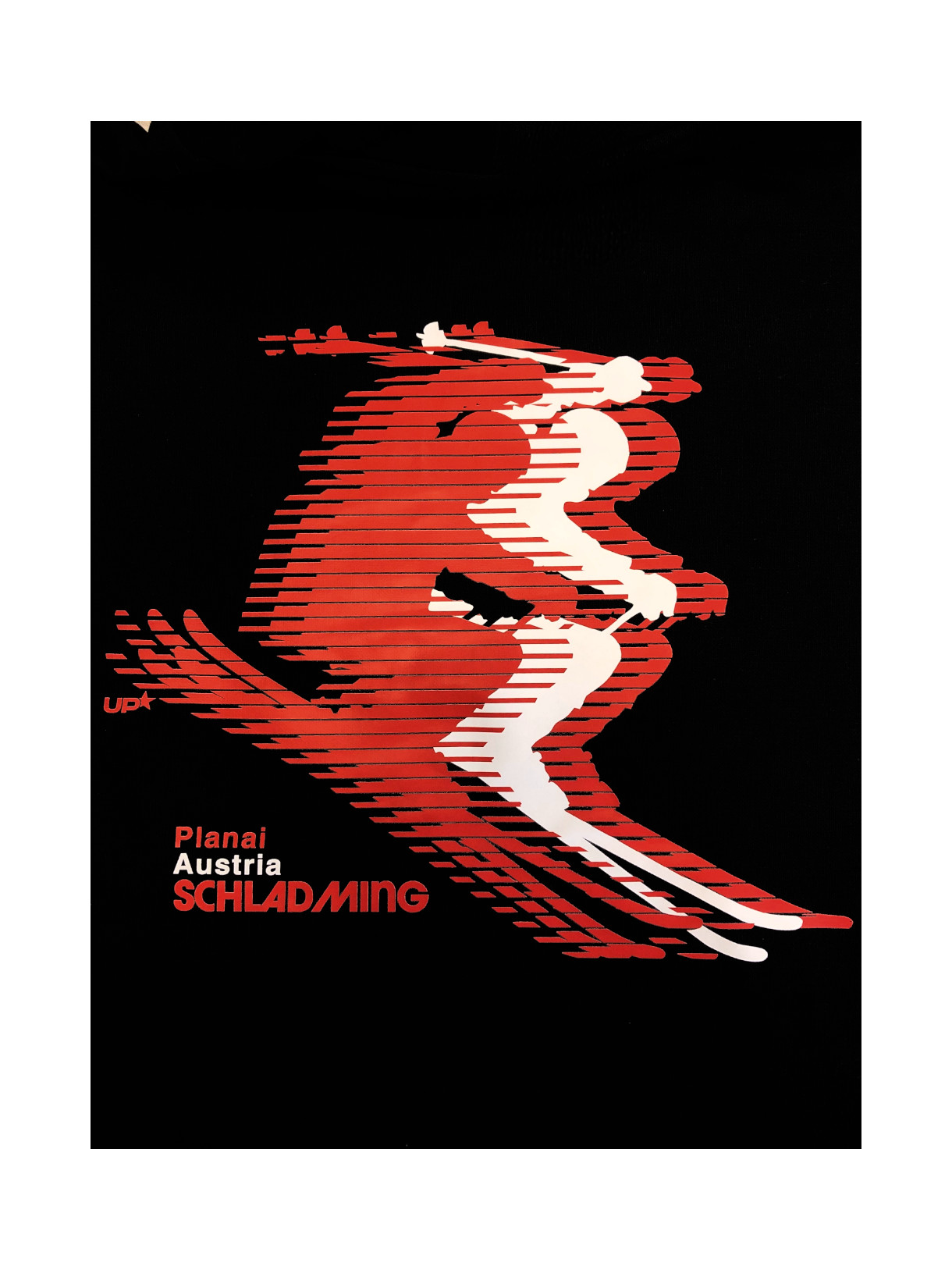 SPEED LOGO print back Austria Schladming T-Shirt 4