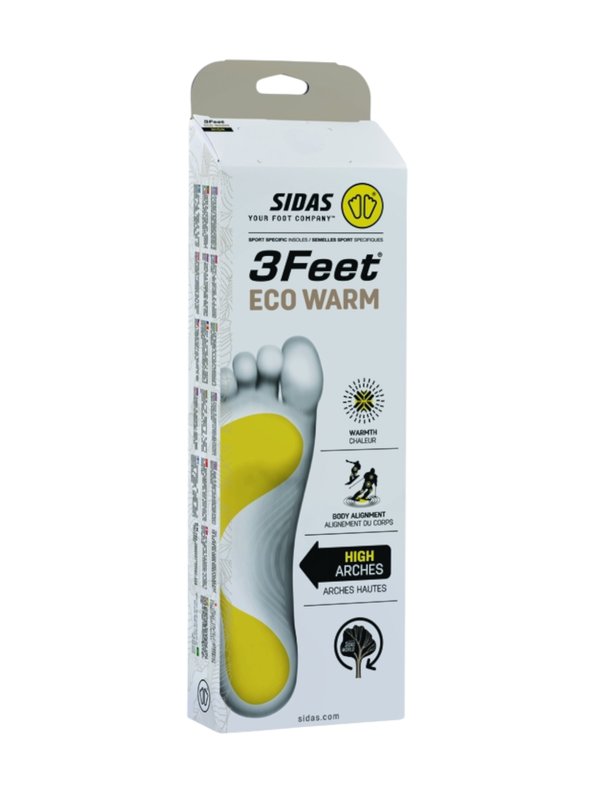 3Feet Eco Warm High Ski Einlegesohlen 4