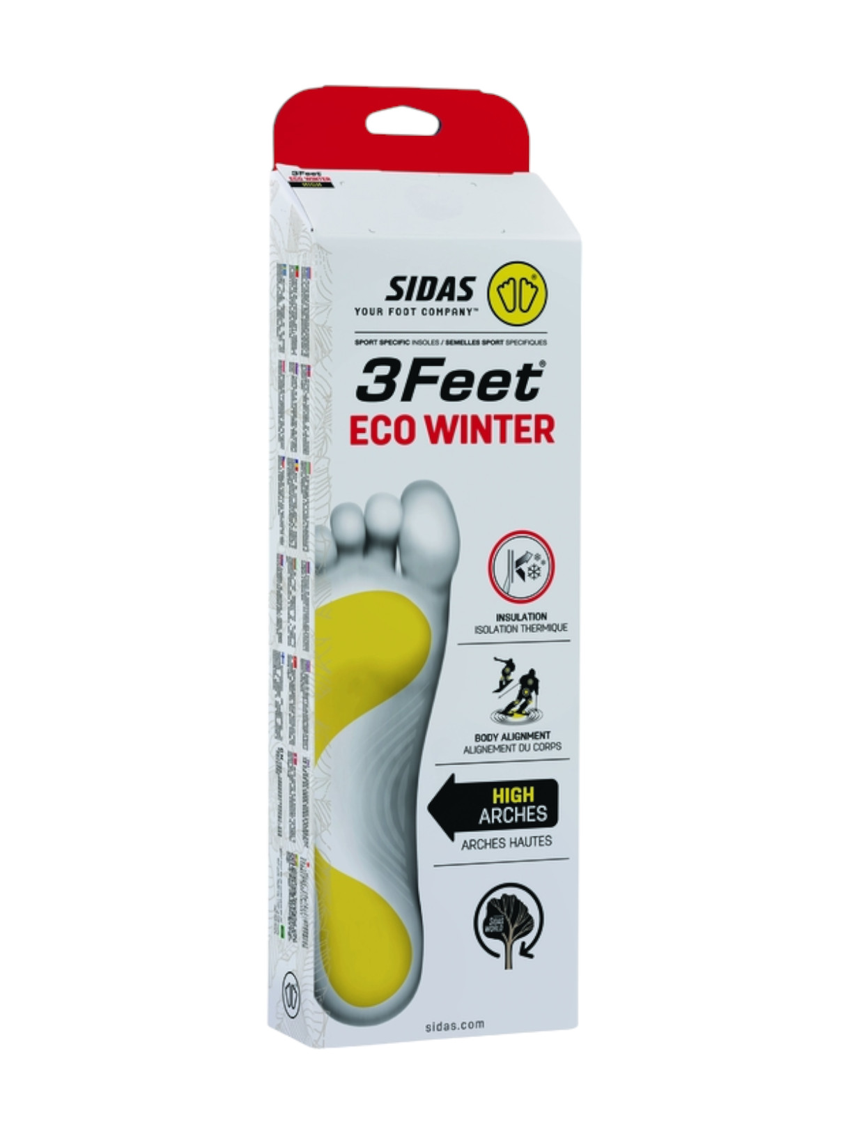 3Feet Eco Winter High Ski Einlegesohlen 4