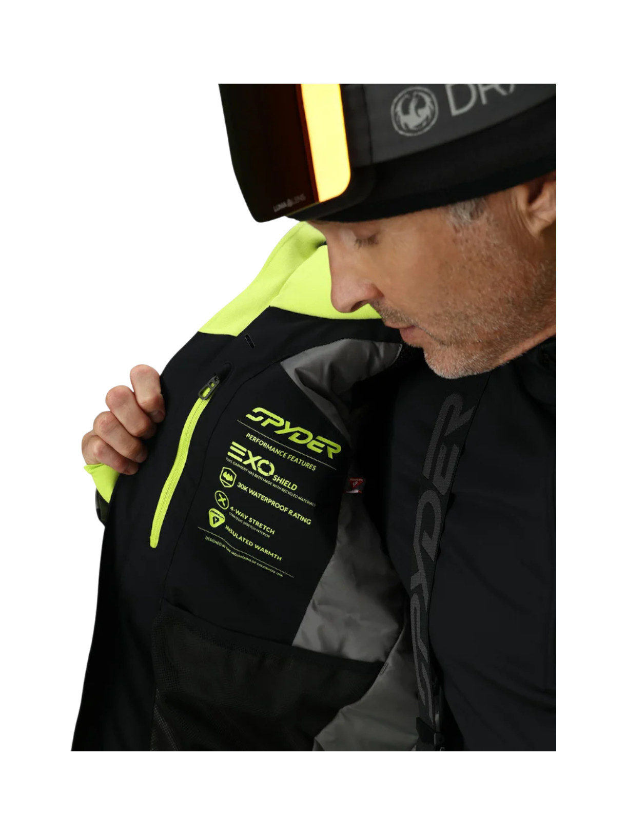 TITAN Herren Skijacke mit abnehmbarer Kapuze 4