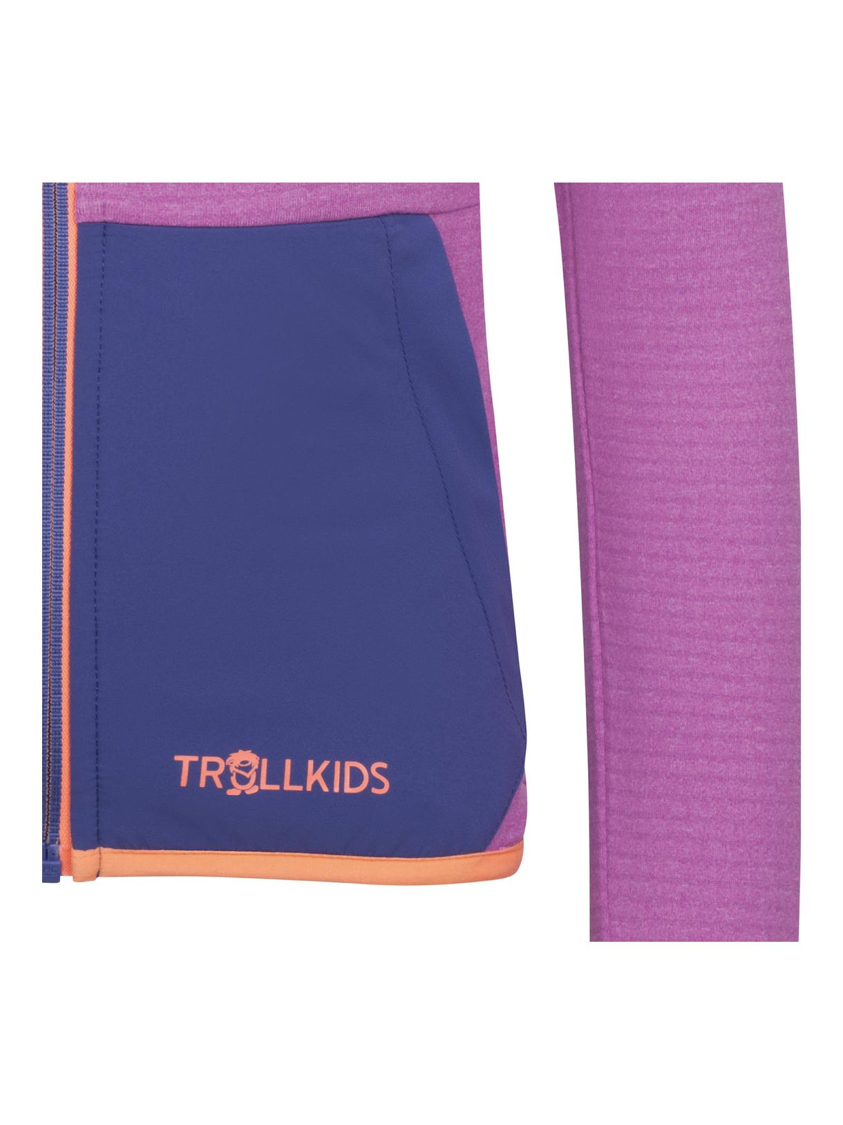 Girls Holmedal Mädchen Outdoor Fleece Jacke mit Kapuze 4