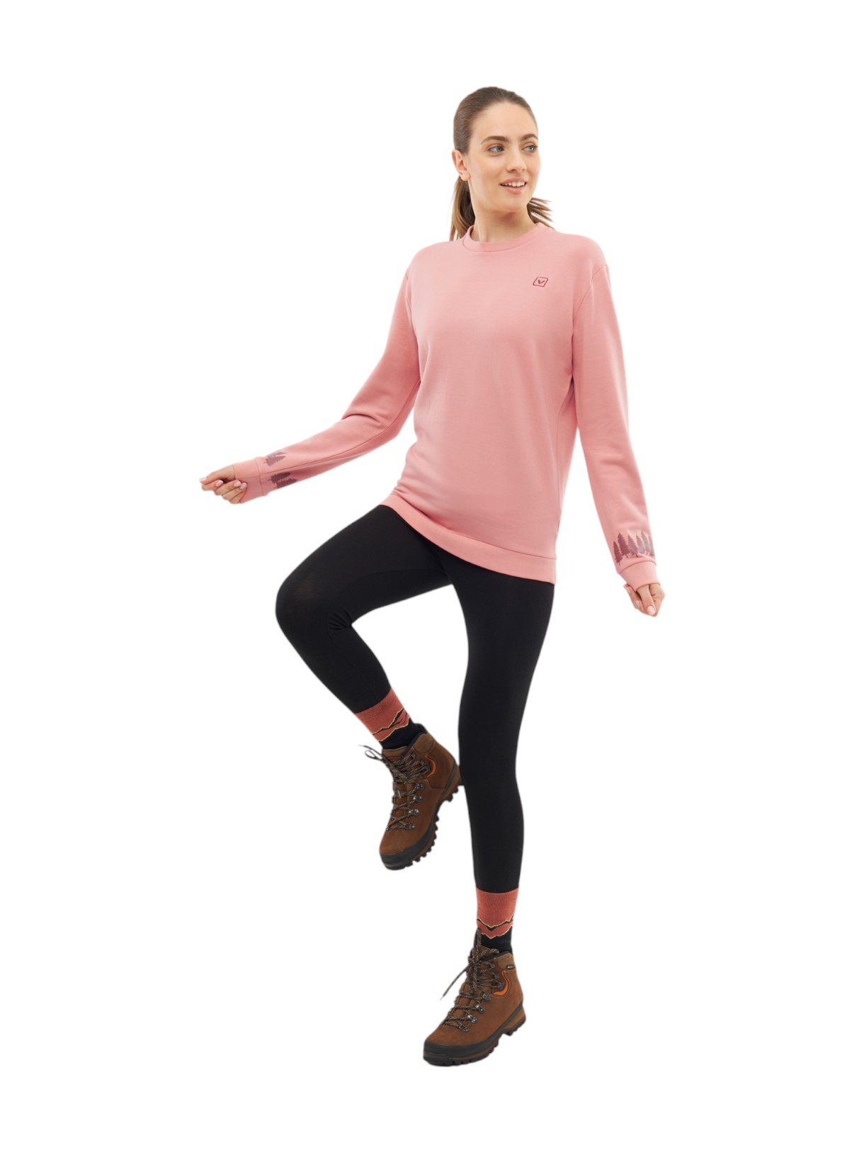 Crewneck Escape Bamboo Damen Sweatshirt 4