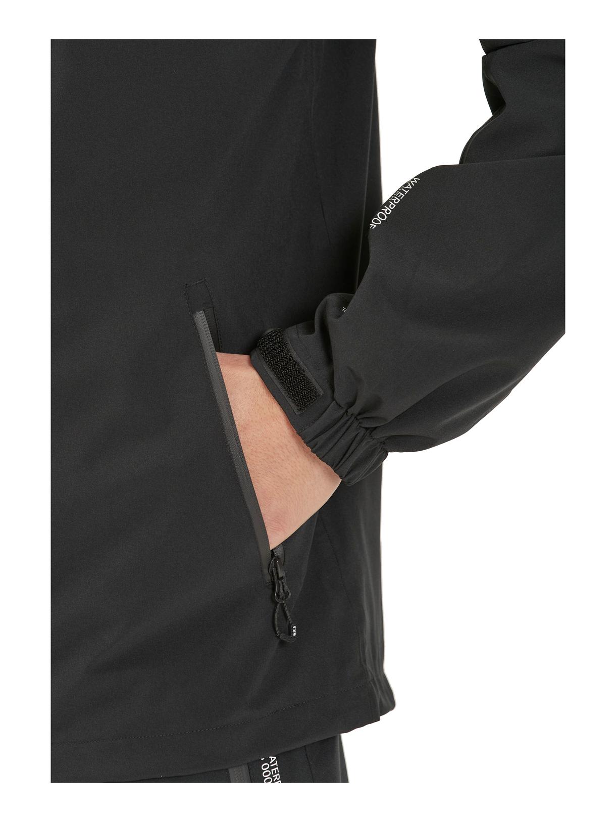 Delton Herren Regenjacke mit Kapuze 4