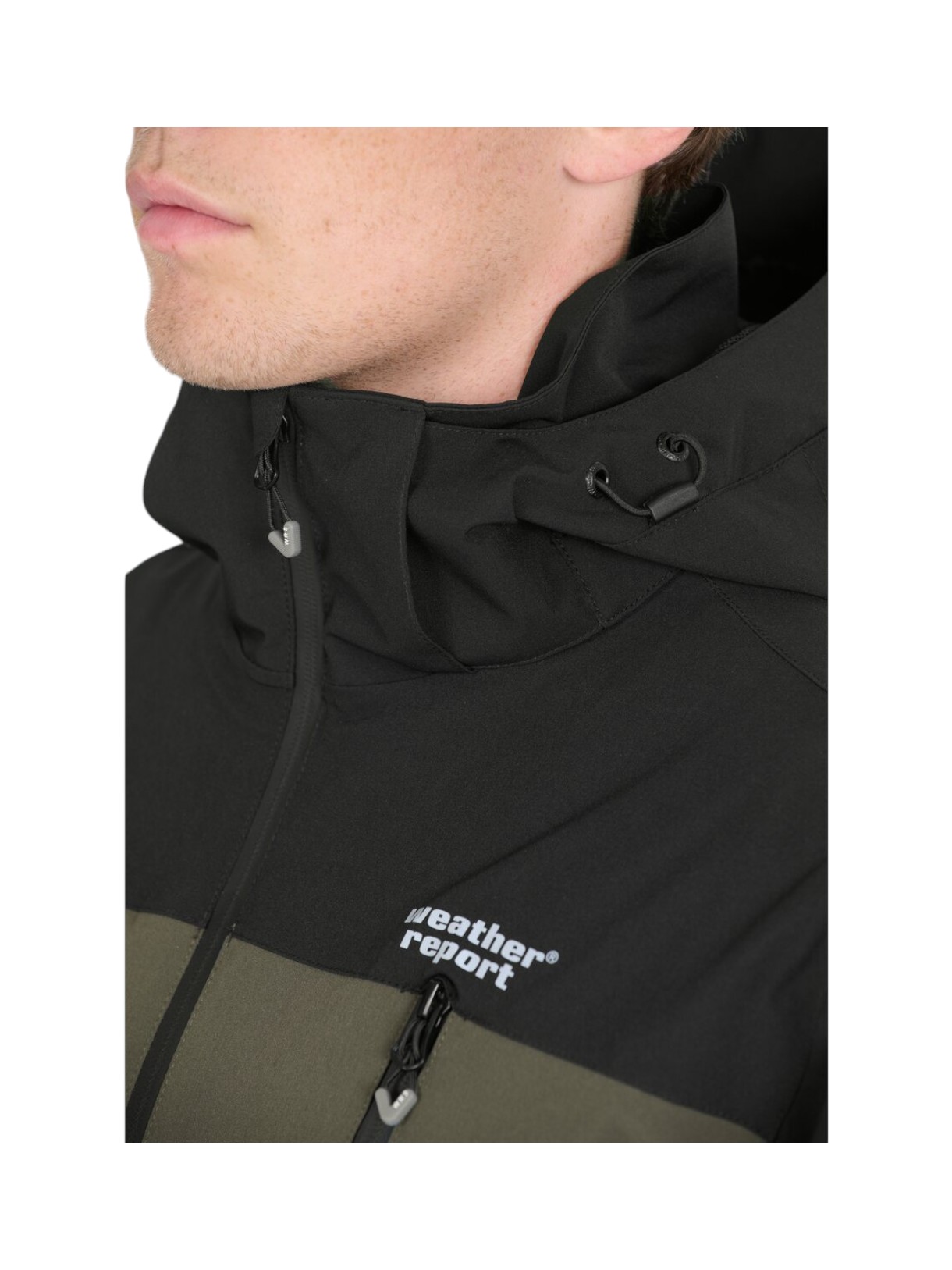 Delton Herren Regenjacke mit Kapuze 4