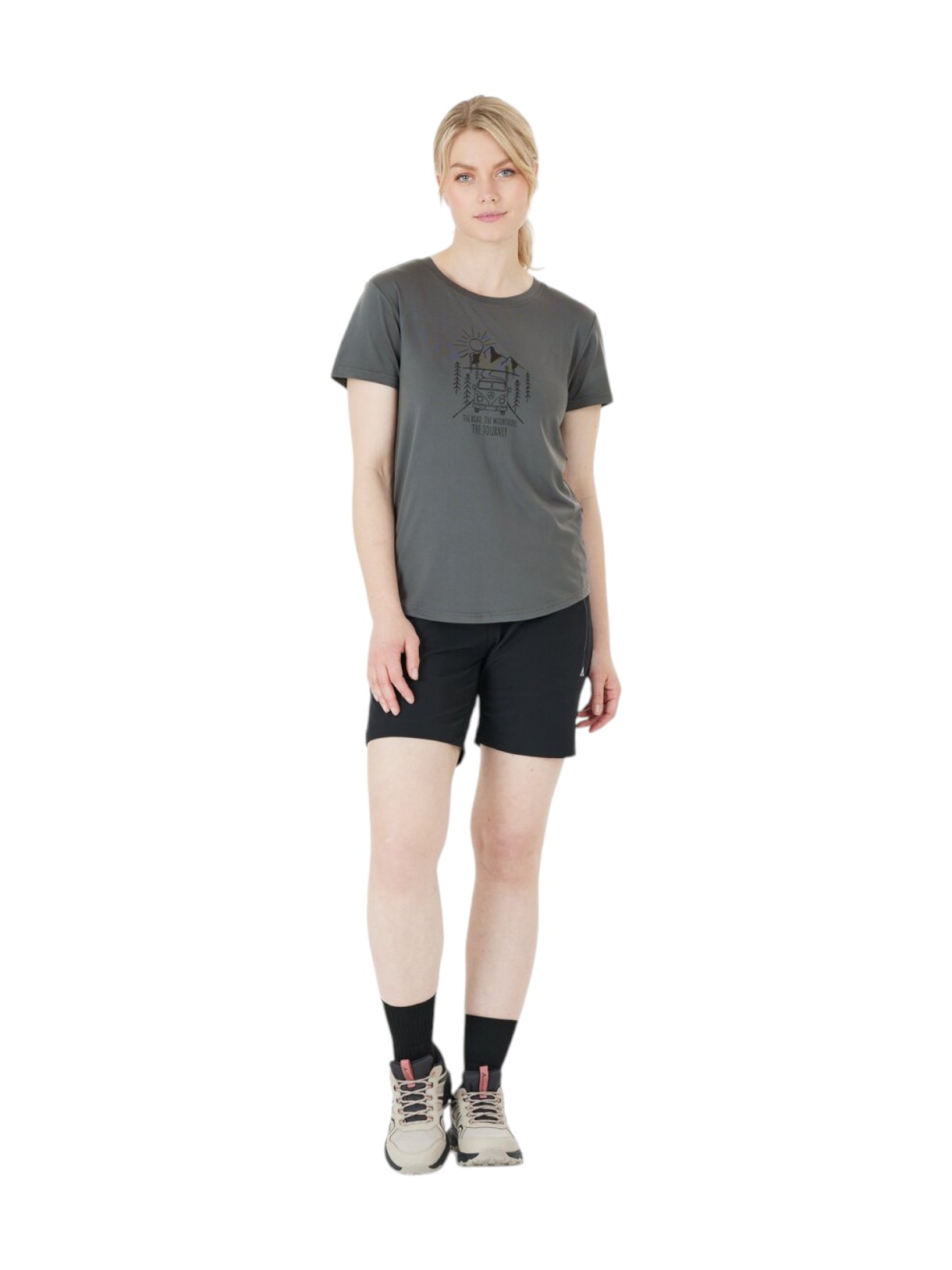 Tergo Printed Damen T-Shirt 4