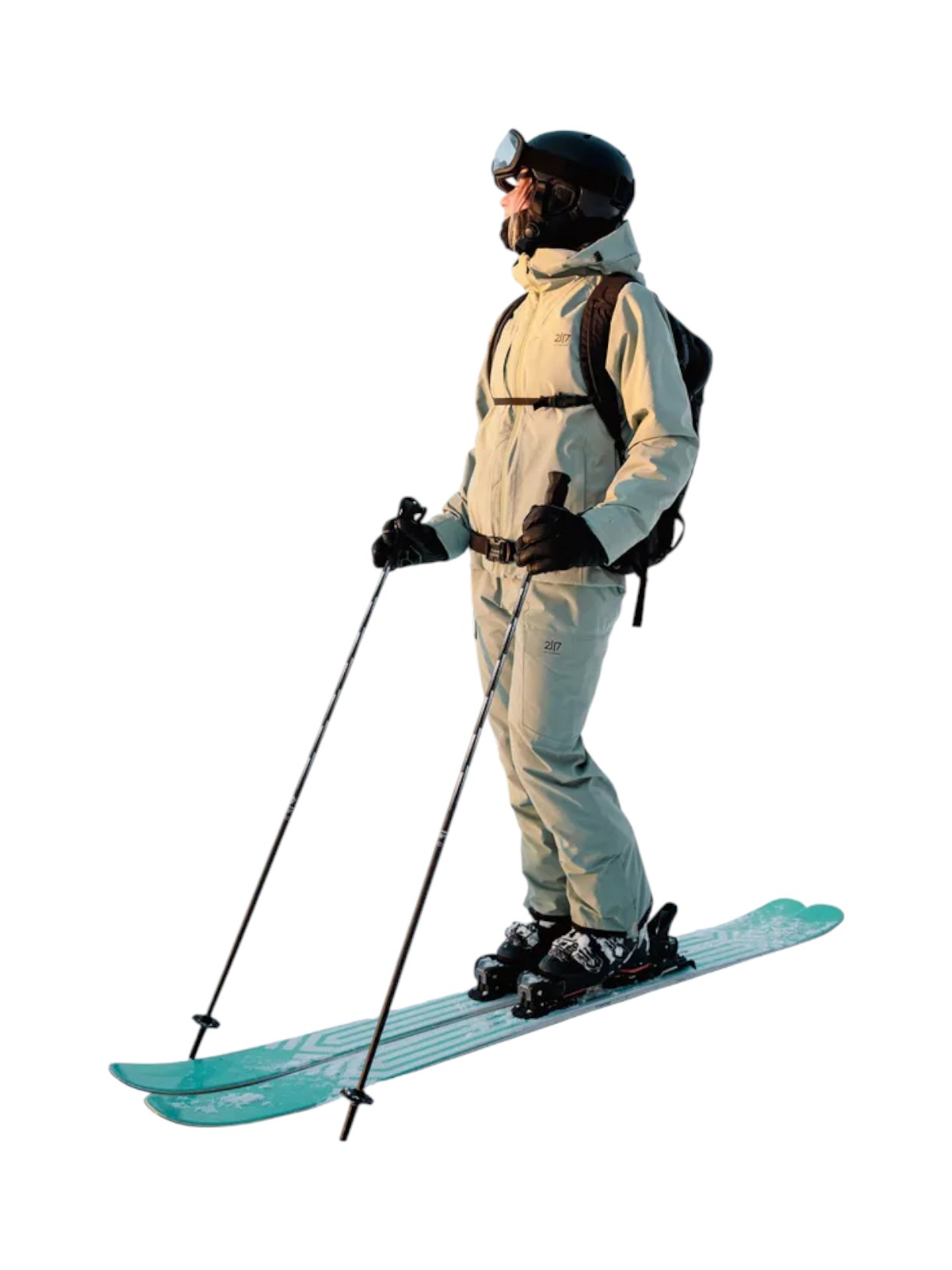 Edum Damen Skihose mit abnehmbaren Trägern 5