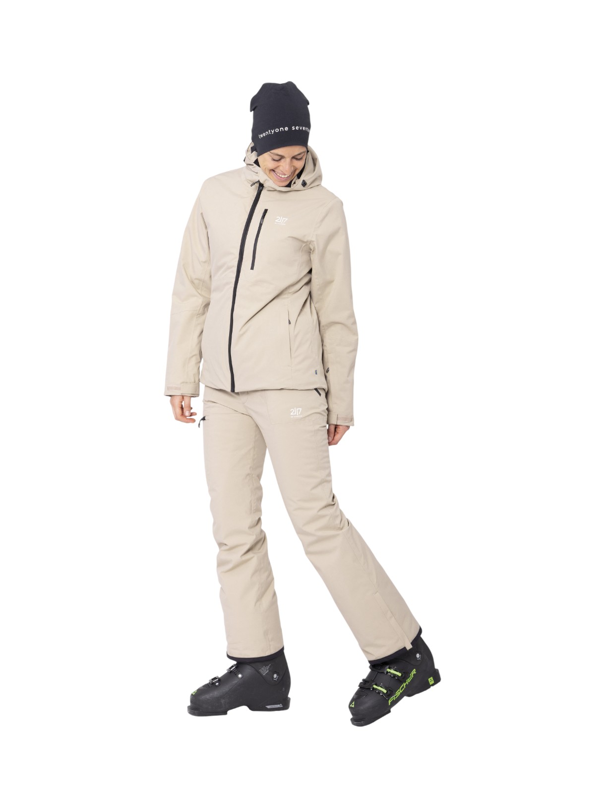 Kabo Damen Skijacke mit Kapuze 5