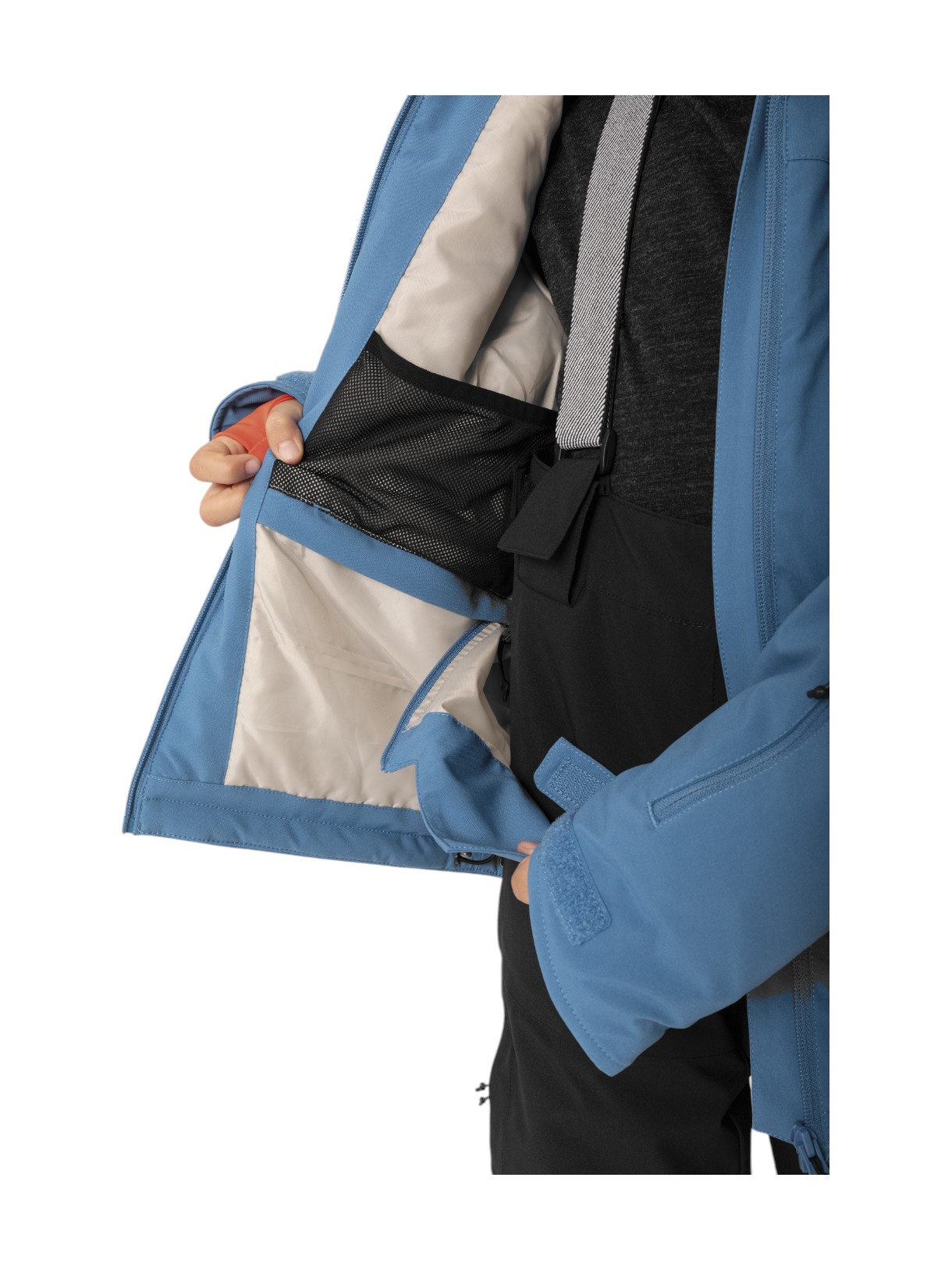 Lauker Kinder Skijacke mit Kapuze 5