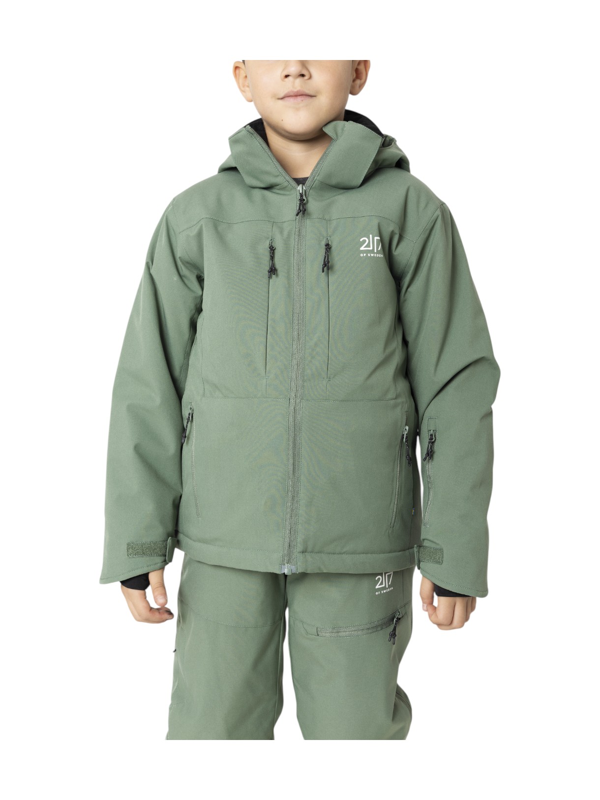 Lauker Kinder Skijacke mit Kapuze 5