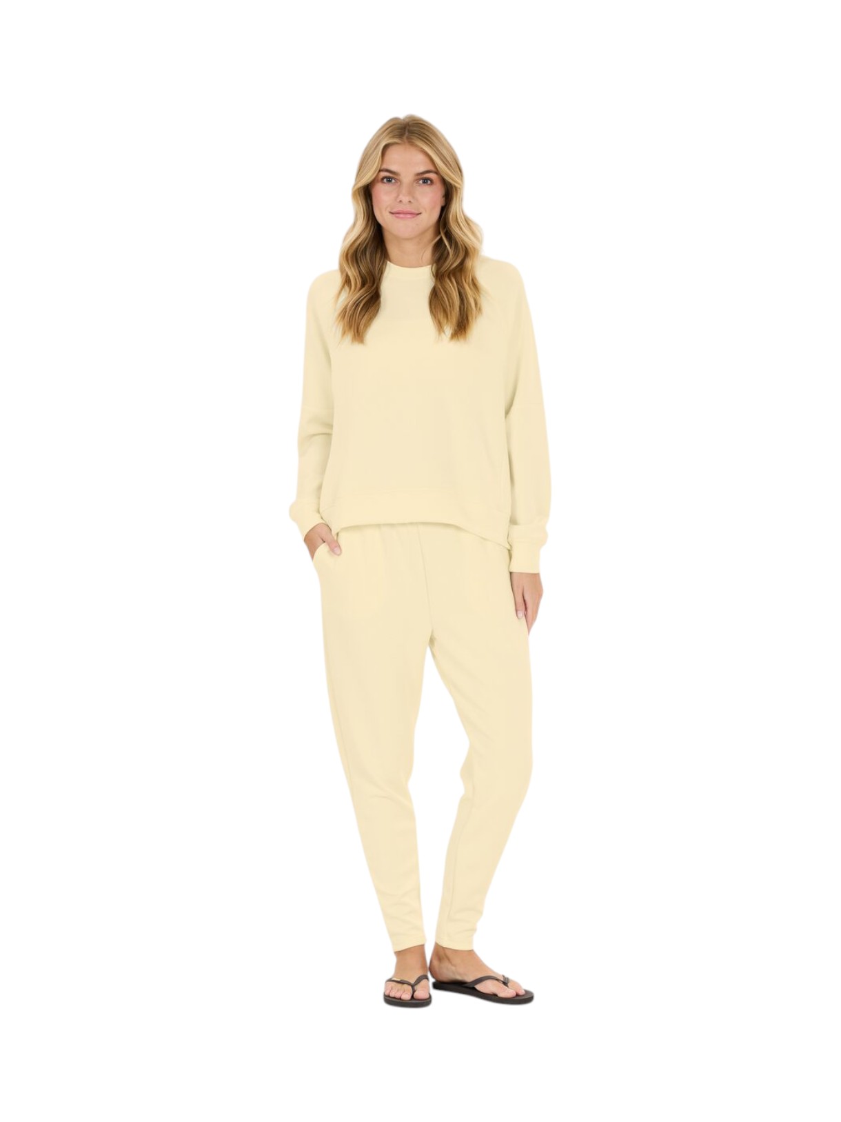 Jacey Crew Neck Damen Fitness Sweater 5