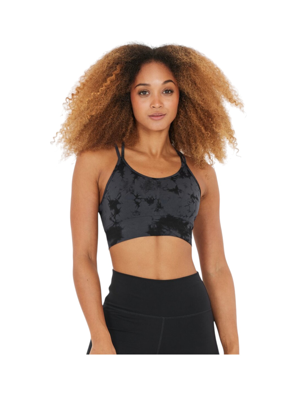 Theresa Tie Dye Seamless Damen Sport Bra 5