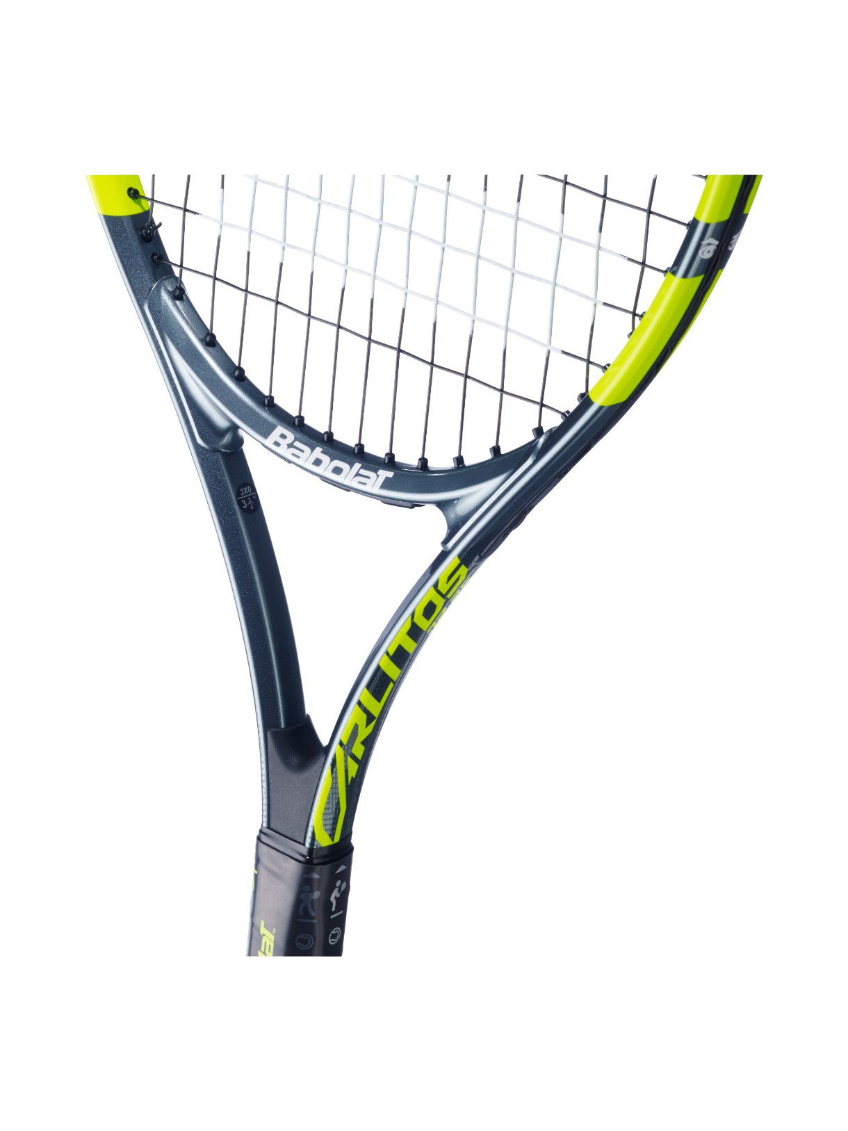 CARLITOS Junior 25 S CV Tennisschläger für Kinder von 9-11 Jahren 5