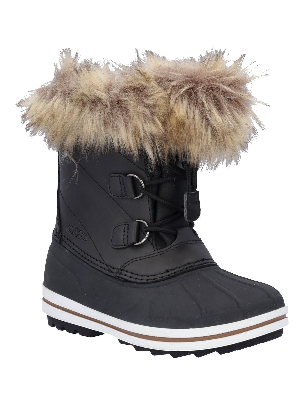 Anthilian WP Kinder Leder Winterstiefel Clima Protect mit Kunstfell 5