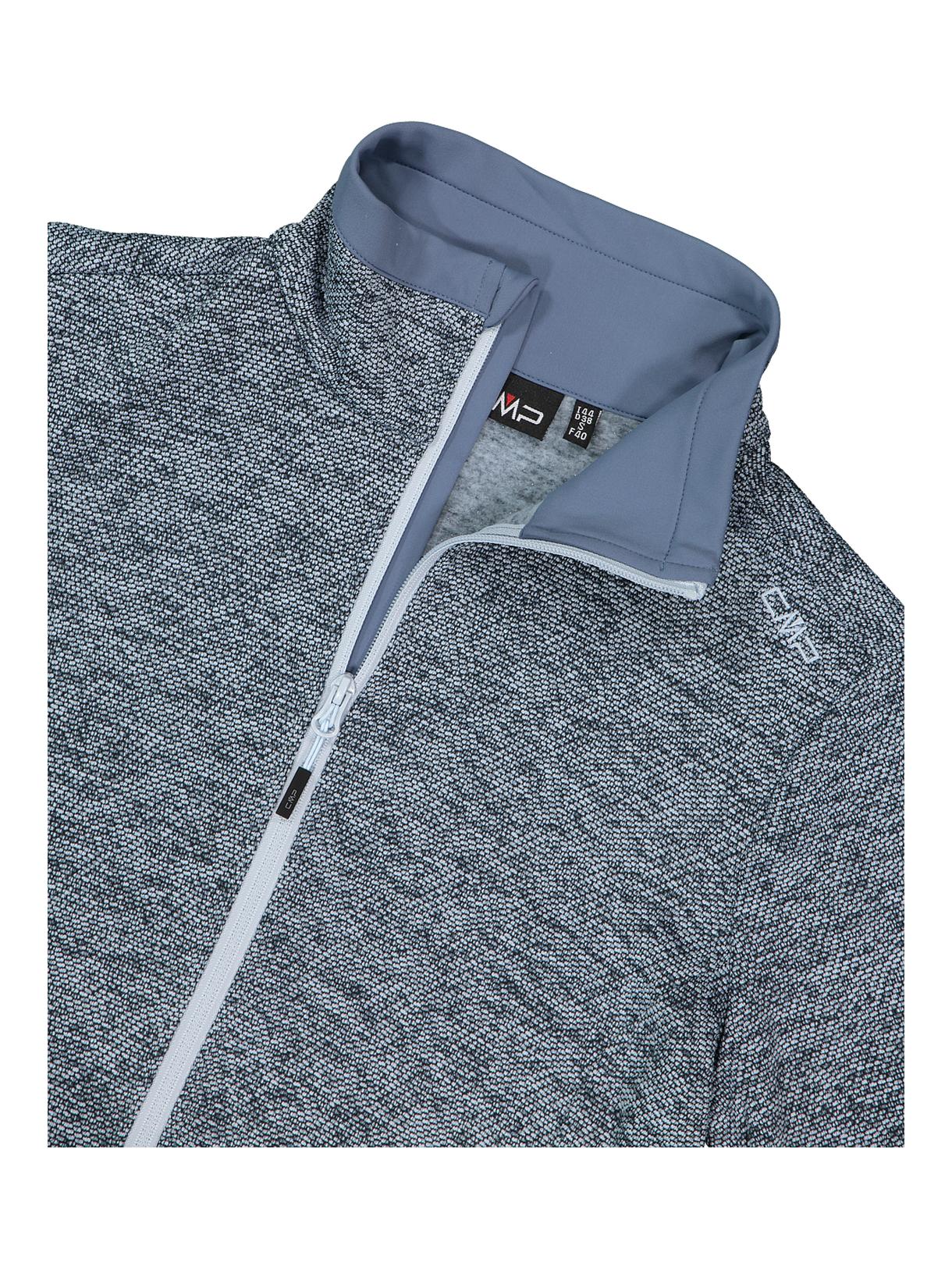 Damen Fleecejacke mit Knit Tech Jacquard 5