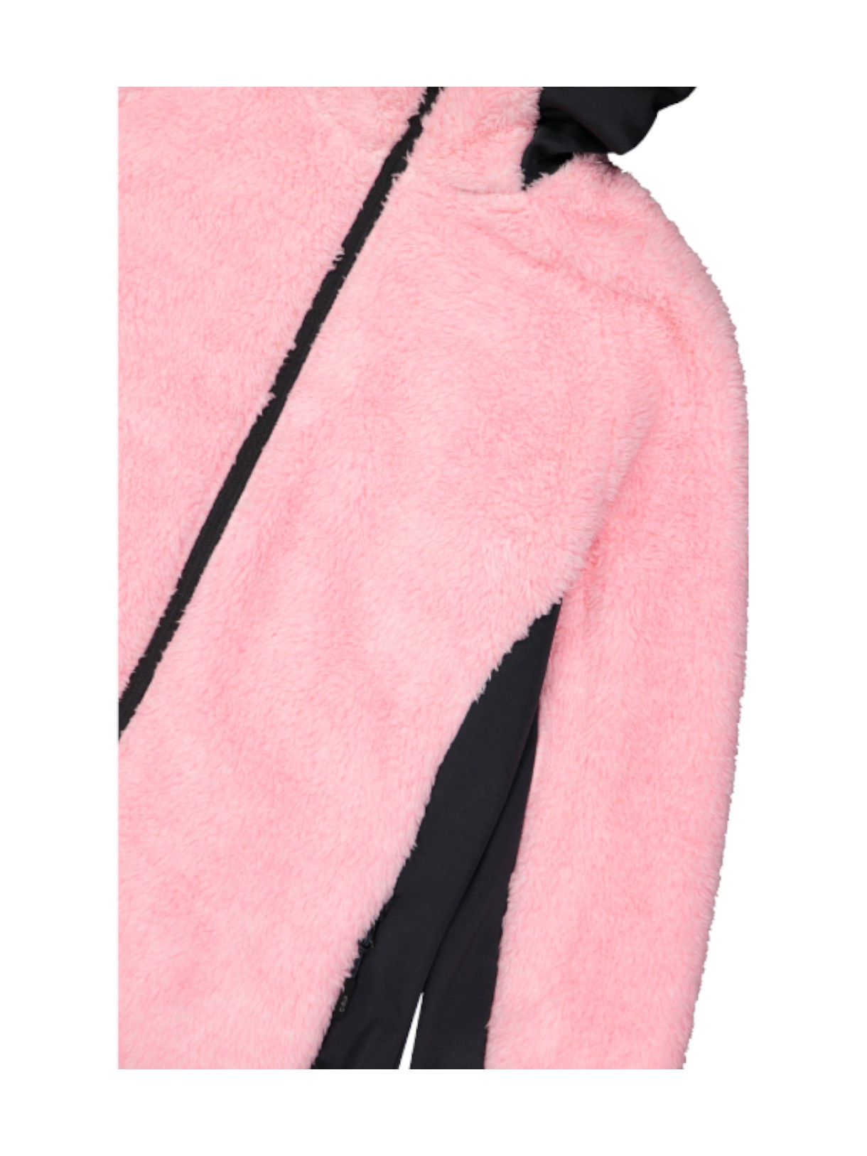 Damen Highloft Fleece Jacke mit Kapuze 5