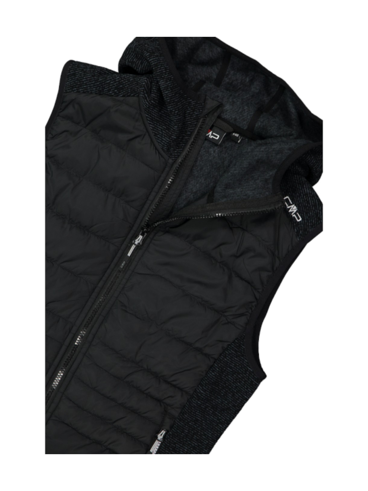 Damen Hybrid Weste aus Fleece Knit Tech 5