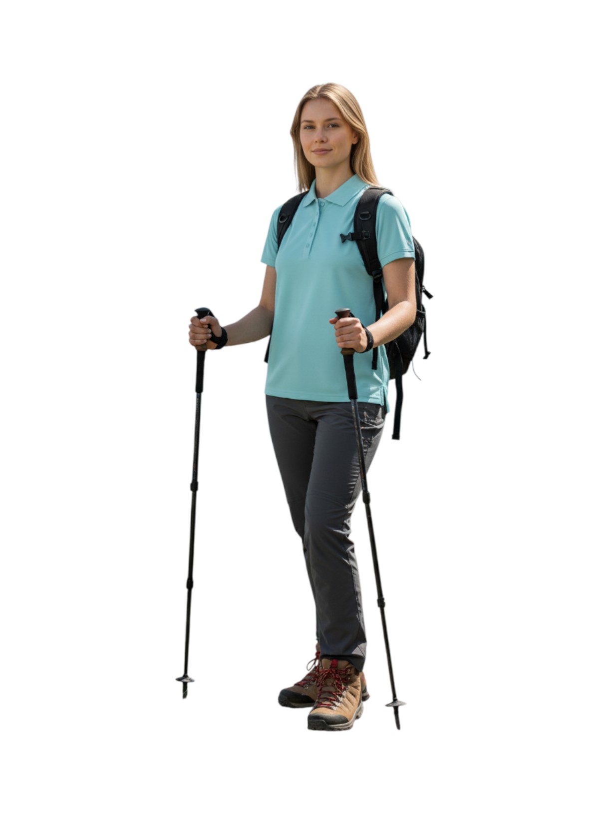 Damen Polo Shirt aus Piqué mit Dry Function 5