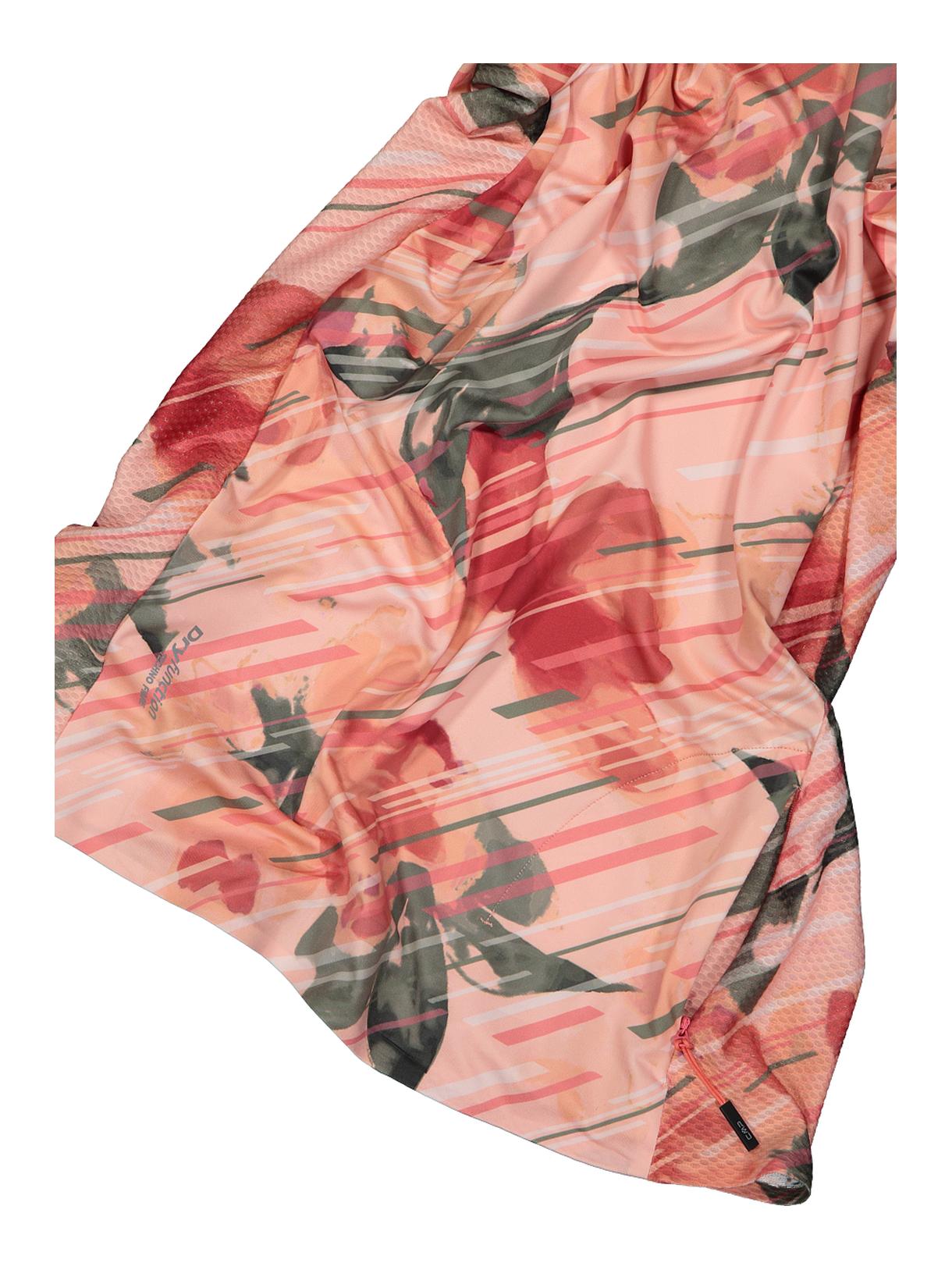 Damen Radshirt mit Blumenprint und Dry Function 5