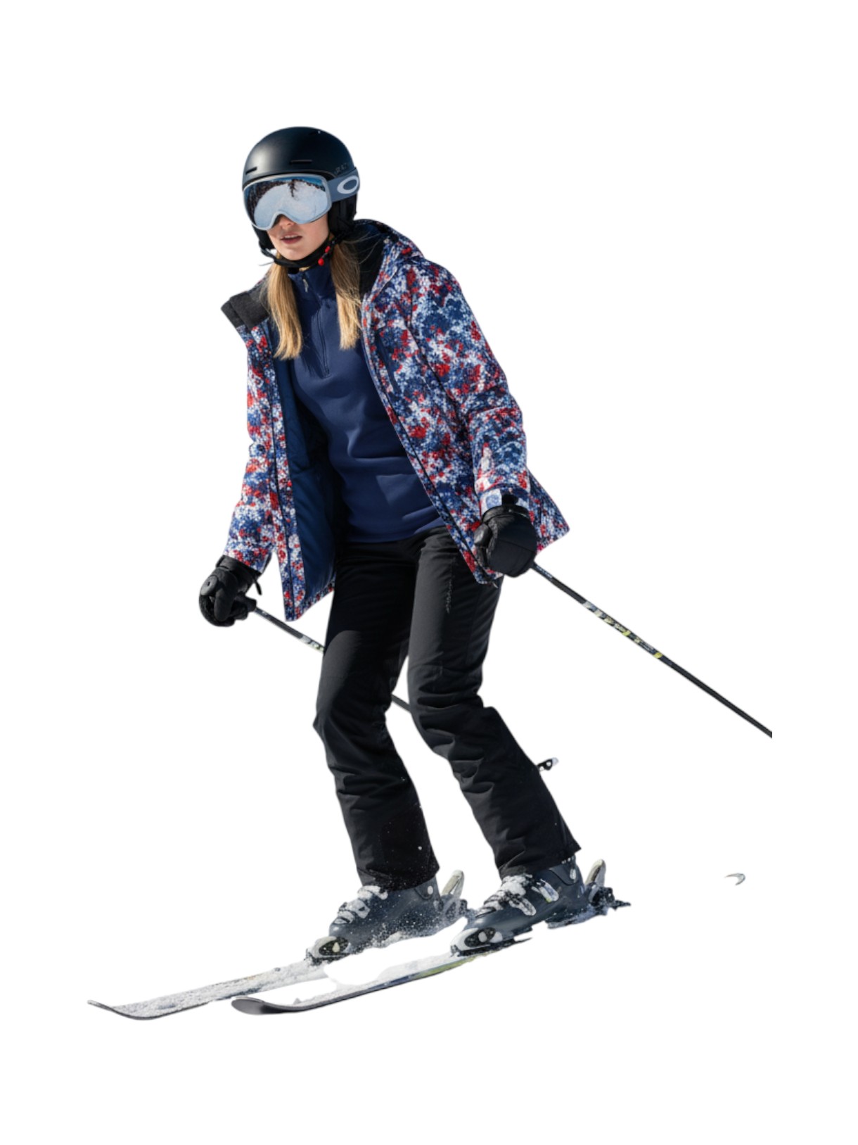 Damen Second-Layer Stretch Softech Skipulli mit Dry Function 5