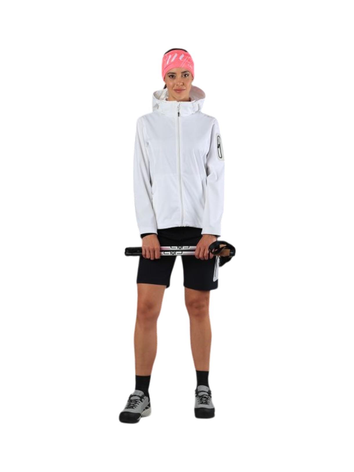 Damen Softshell Jacke mit abnehmbarer Kapuze und Clima Protect 5