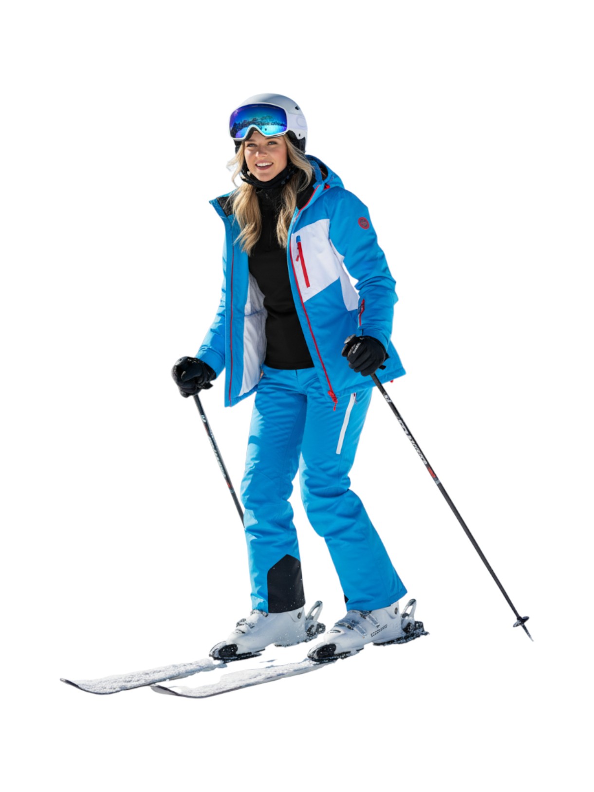 Damen Stretch Performance Fleece Skipulli 5