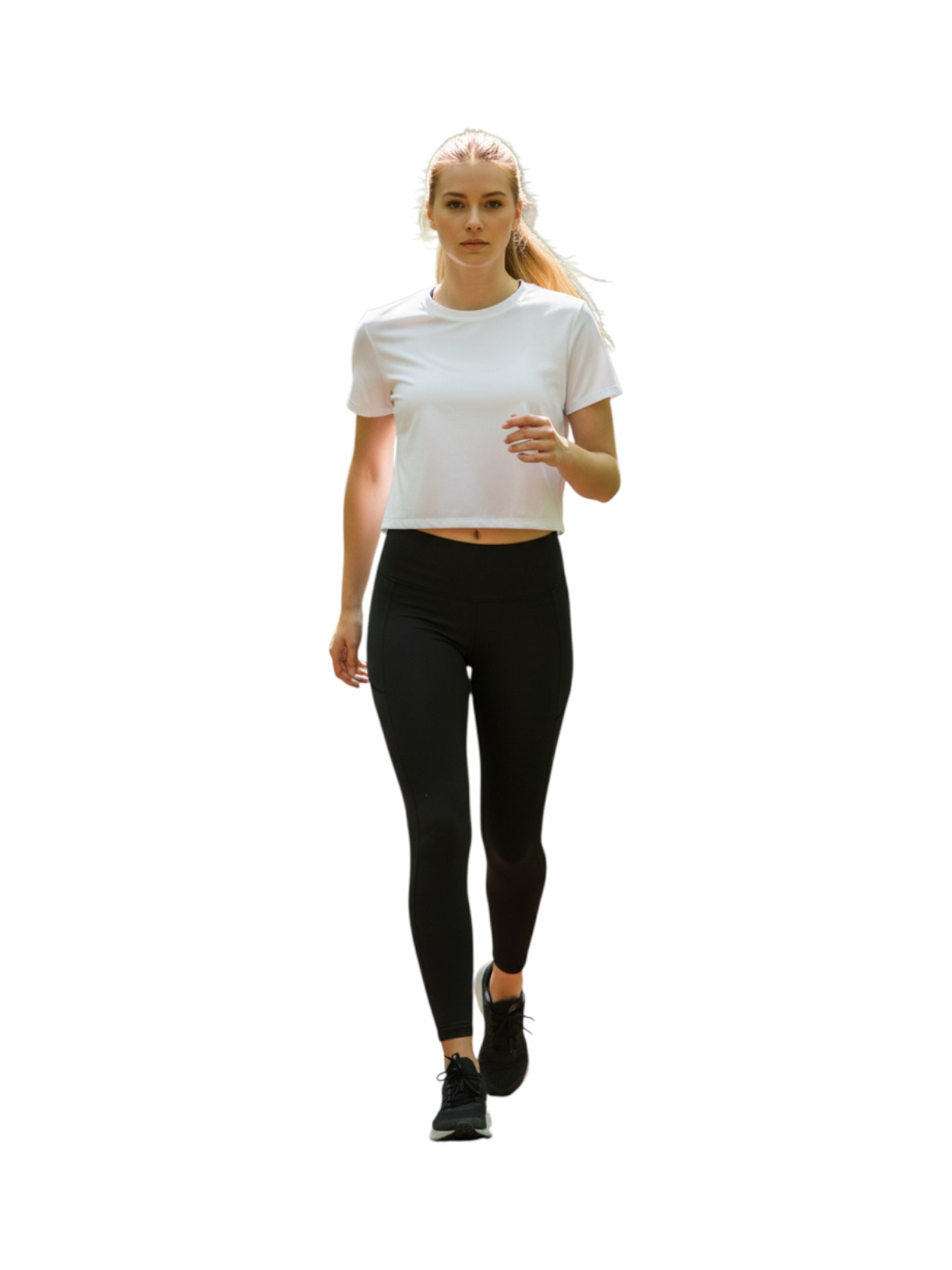 Damen T-Shirt aus Stretch-Polyamid mit Dry-Function 5
