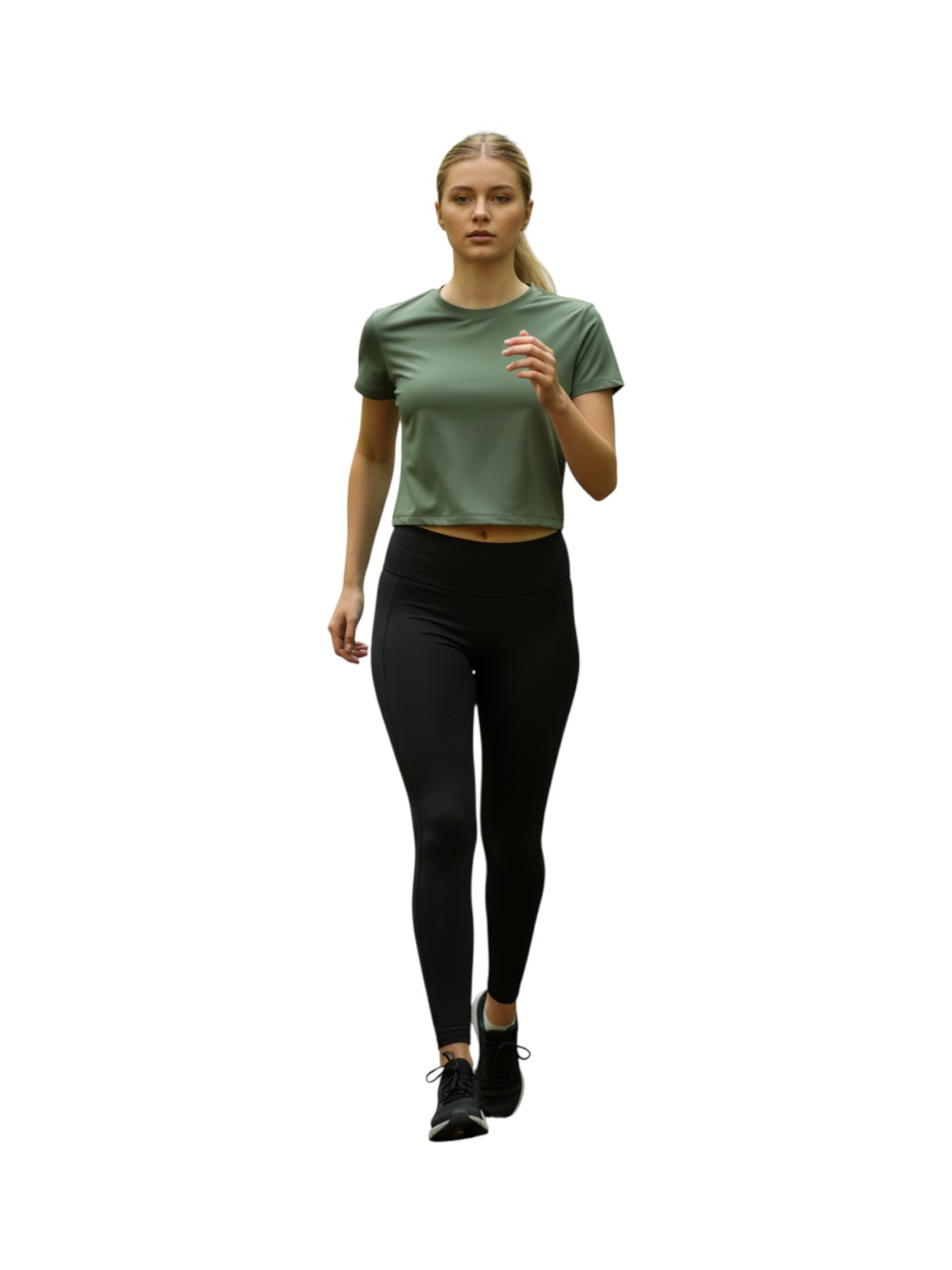 Damen T-Shirt aus Stretch-Polyamid mit Dry-Function 5