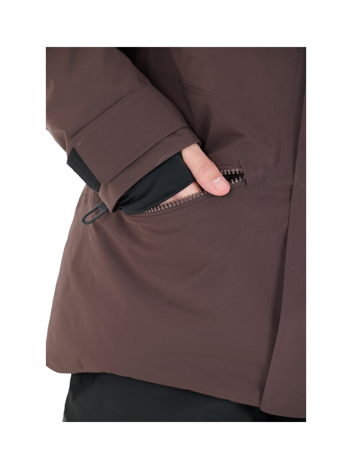 Herren Skijacke mit Kapuze 5