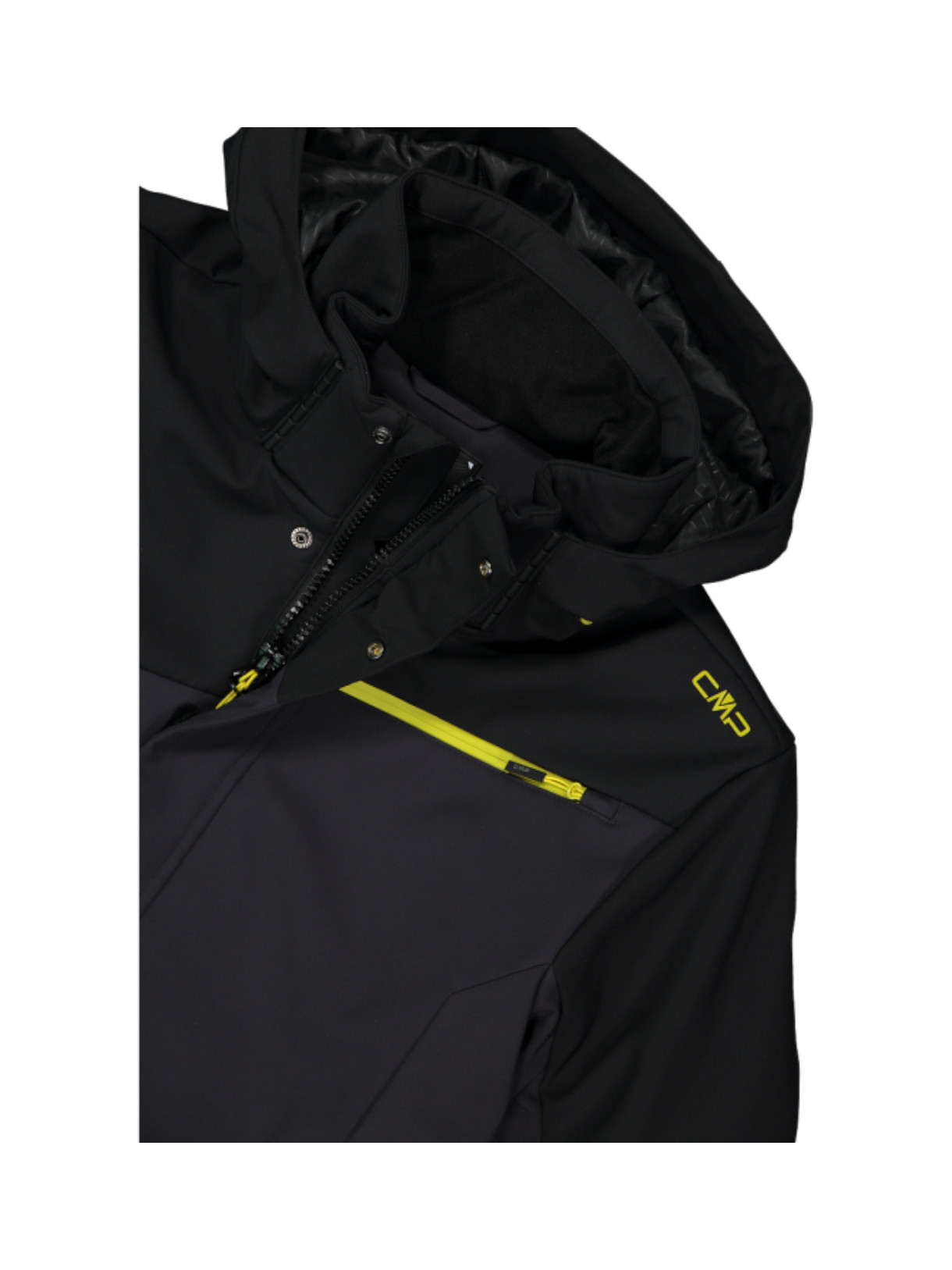 Herren Softshell Skijacke Clima-Protect mit abnehmbarer Kapuze 5