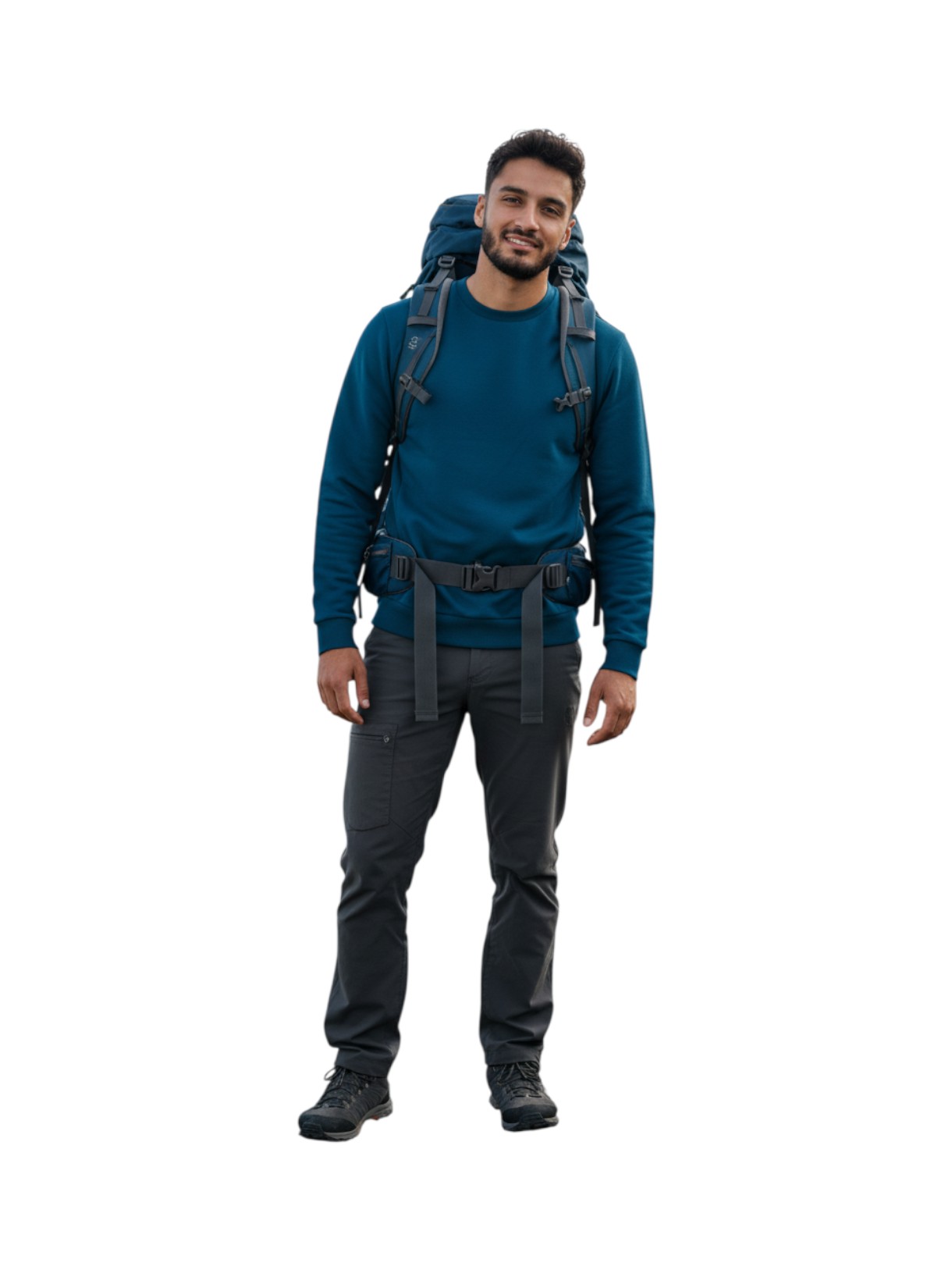 Herren Sweatshirt aus Baumwolle mit Stretch 5