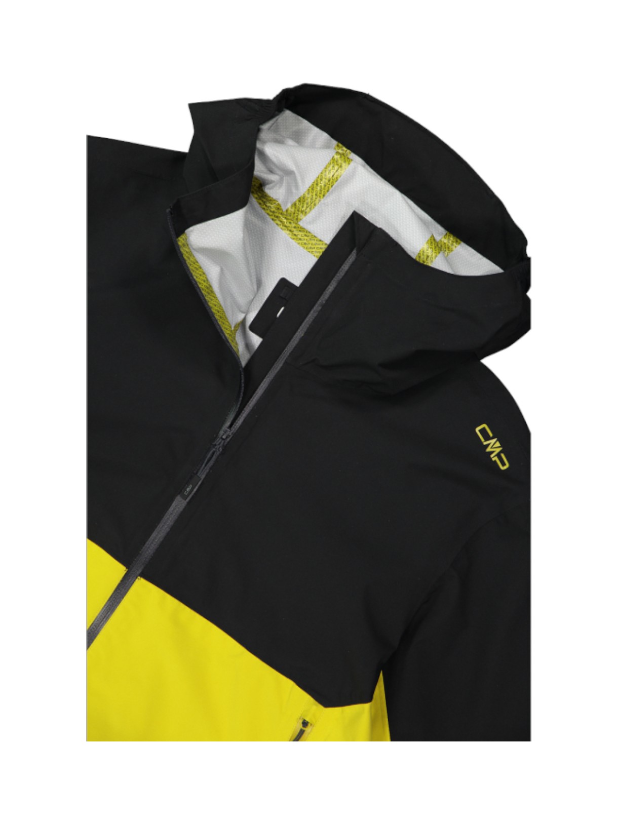 Herren Unlimited Hardshell Jacke Clima-Protect mit Kapuze gelb 5