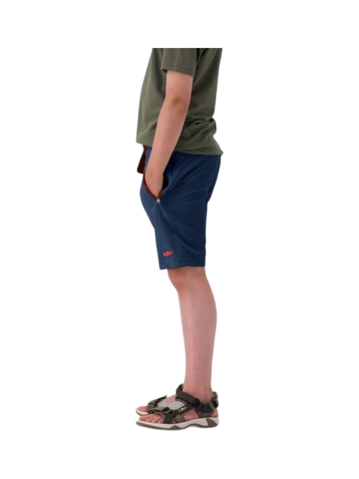 Kinder Bermuda Shorts mit Gürtel und Dry Function 5