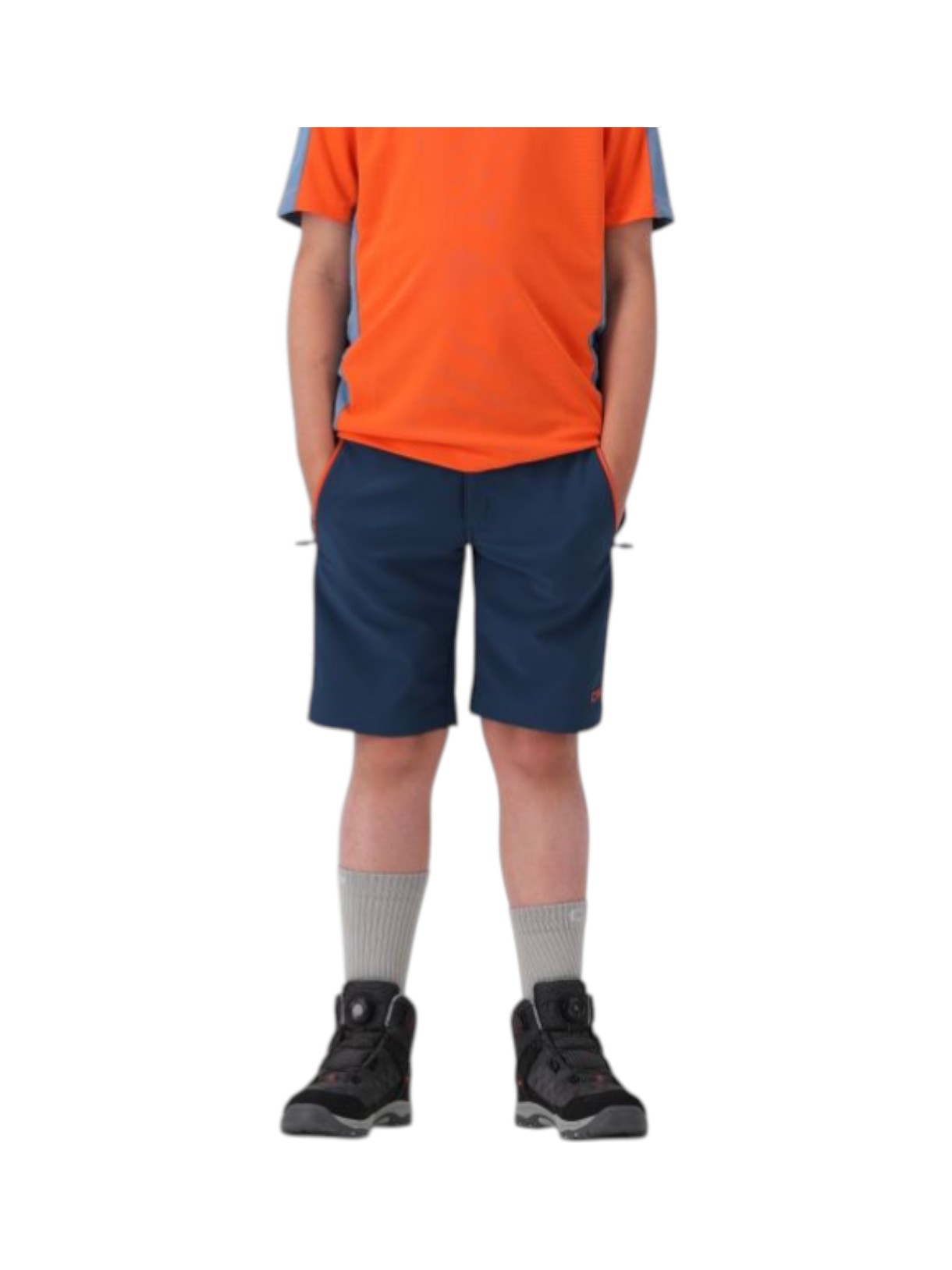 Kinder Bermuda Shorts mit Gürtel und Dry Function 5