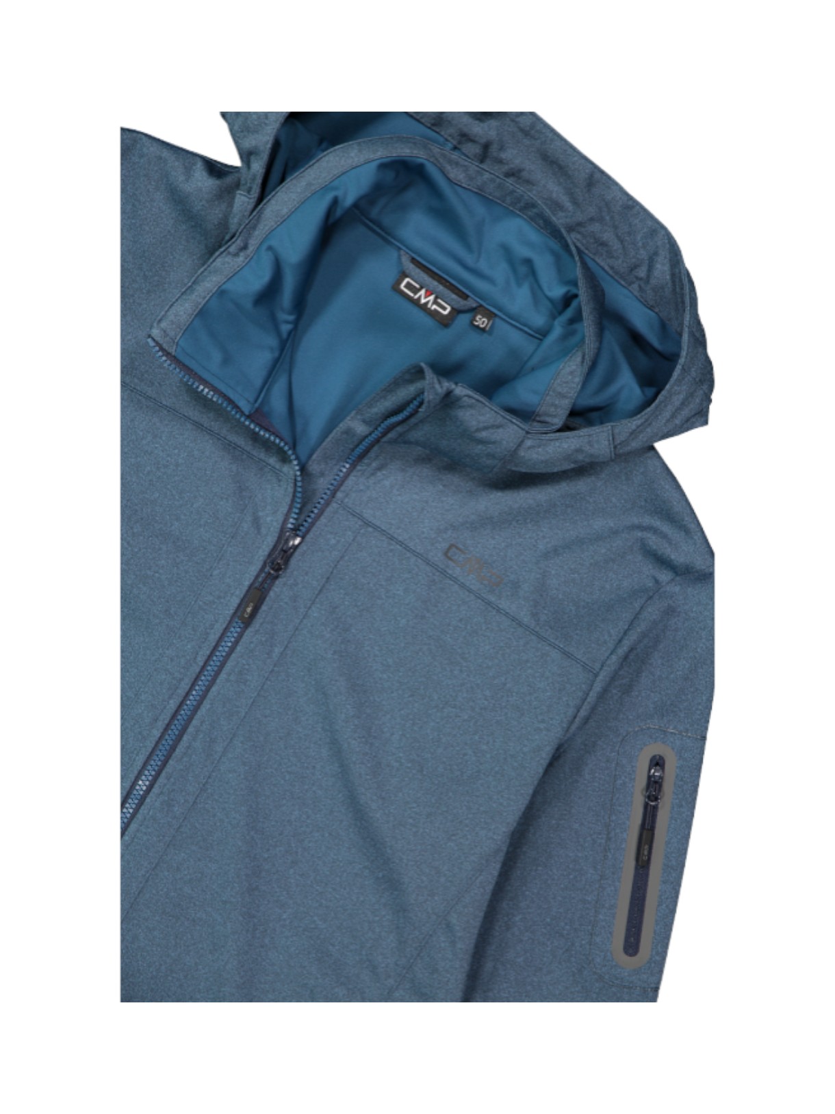 Light Softshell Clima Protect Herren Jacke mit abnehmbarer Kapuze 5