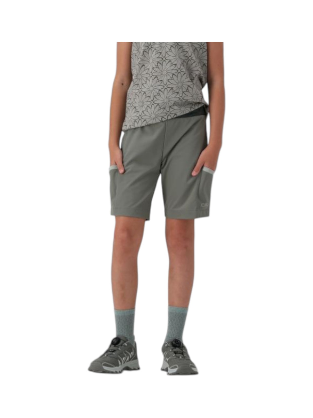 Mädchen Bermuda Stretch Wandershorts mit Dry Function 5