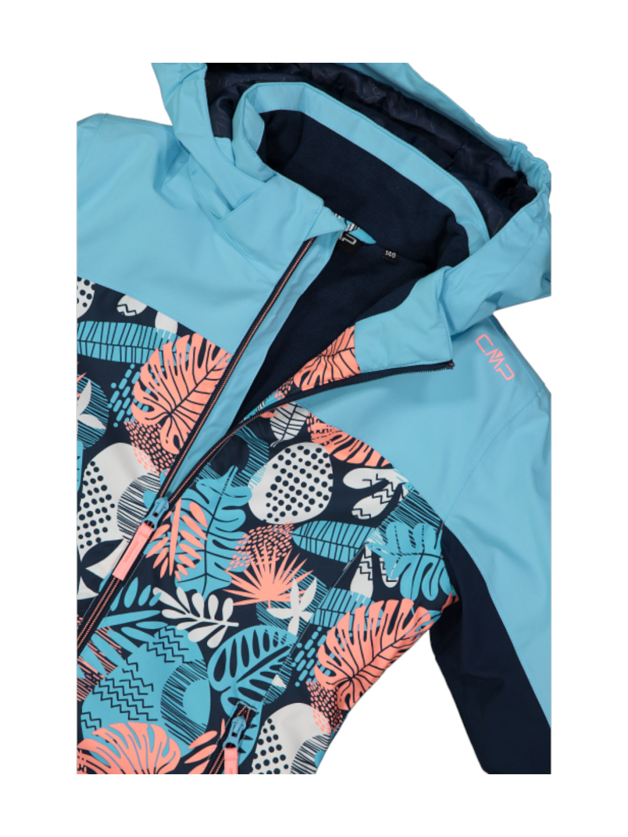 Mädchen Skijacke Clima-Protect mit abnehmbarer Kapuze 5