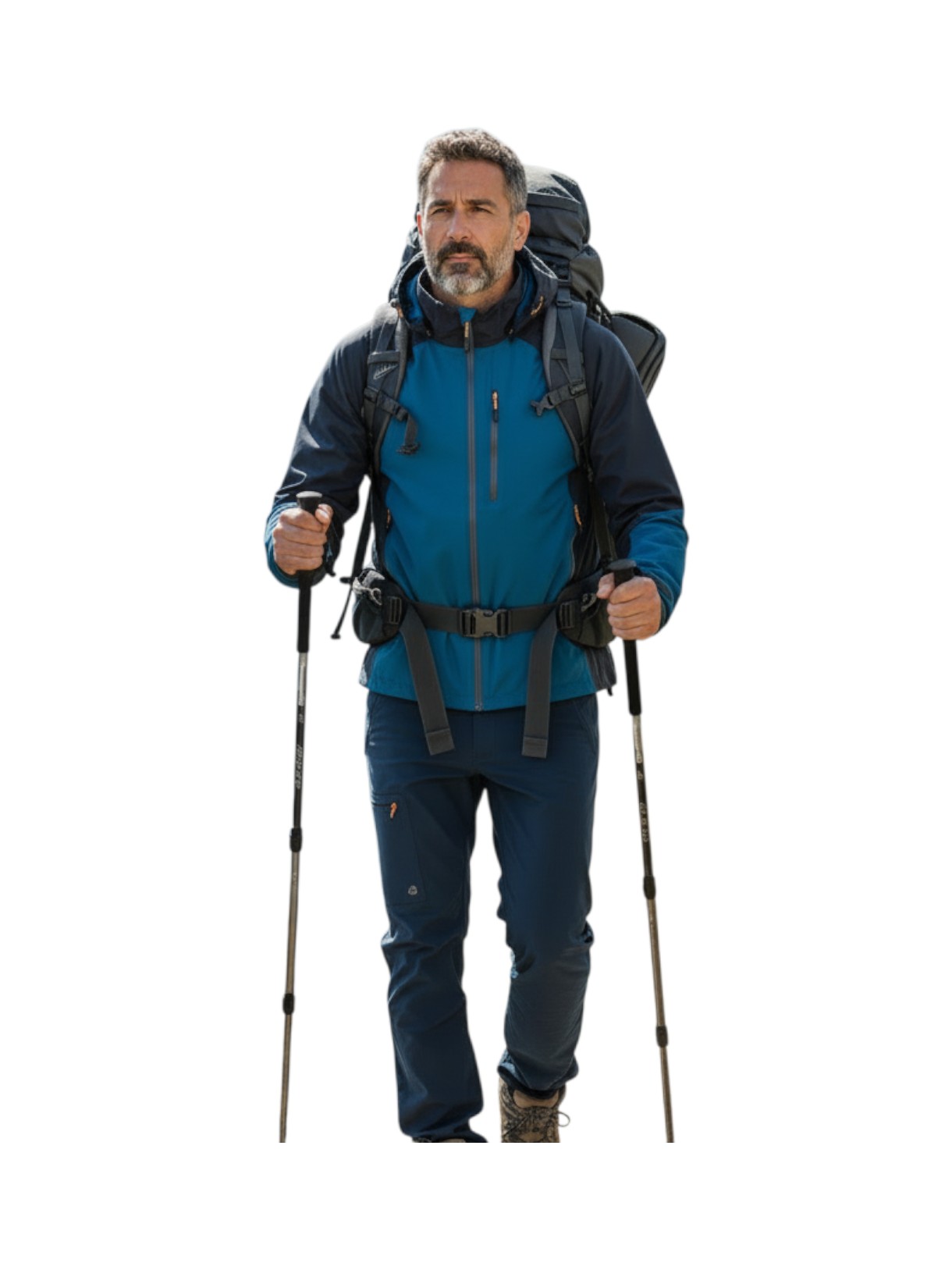wasserdichte Herren Ripstop Jacke Clima Protect mit abnehmbarer Kapuze 5