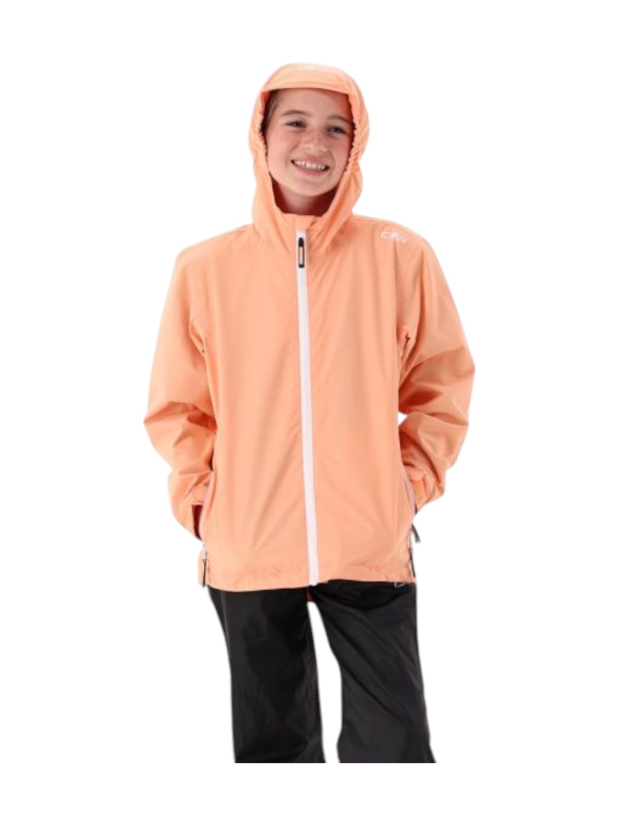 wasserdichte Mädchen Jacke mit Kapuze 5