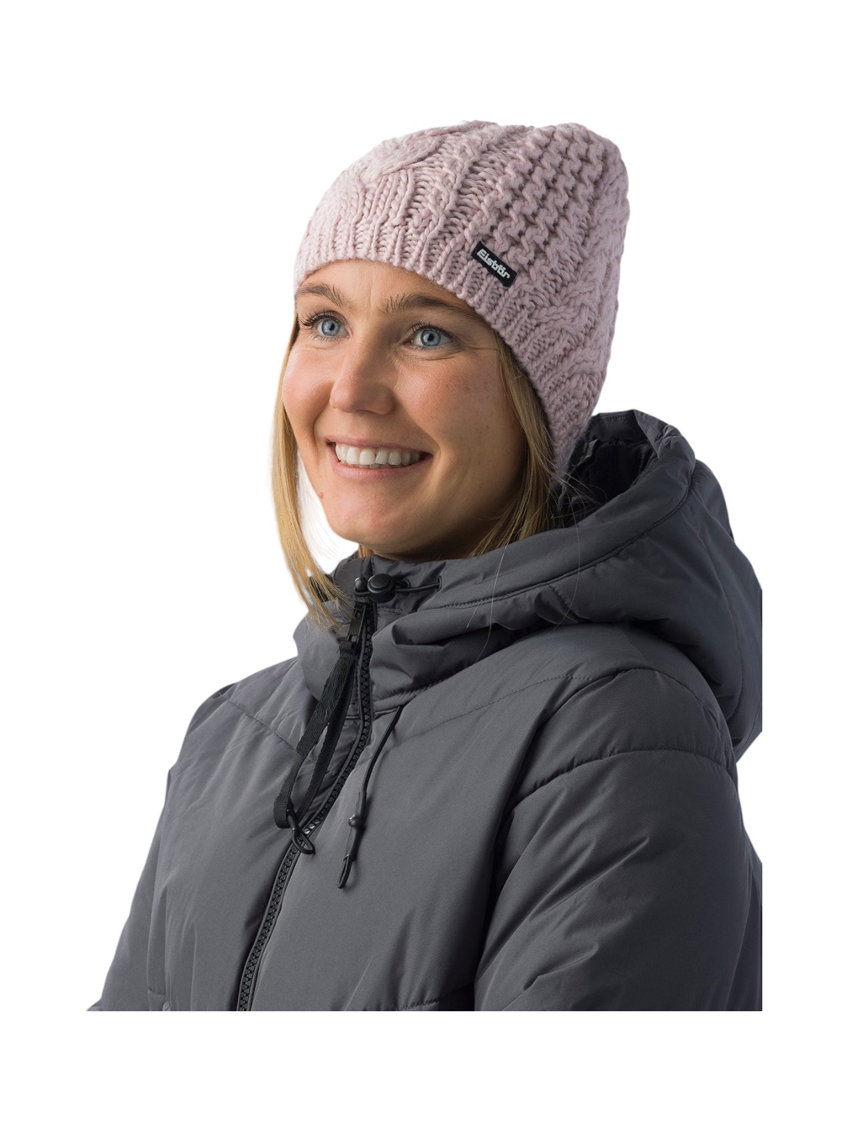 Afra Strick Mütze mit klassischem Zopfmuster 5