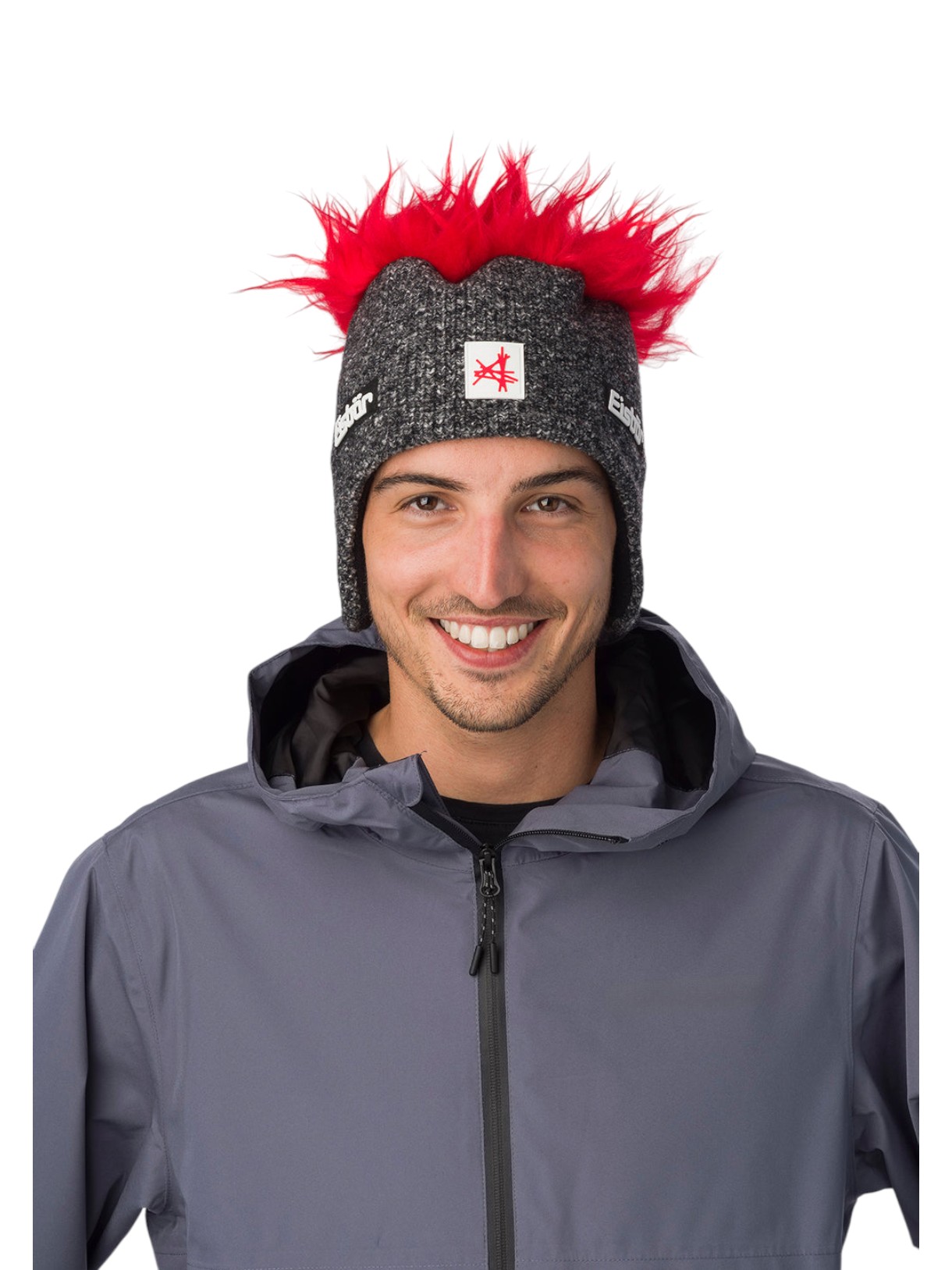 Cocker Fleece Ski Austria Mütze mit Kunstfell Haaren 5