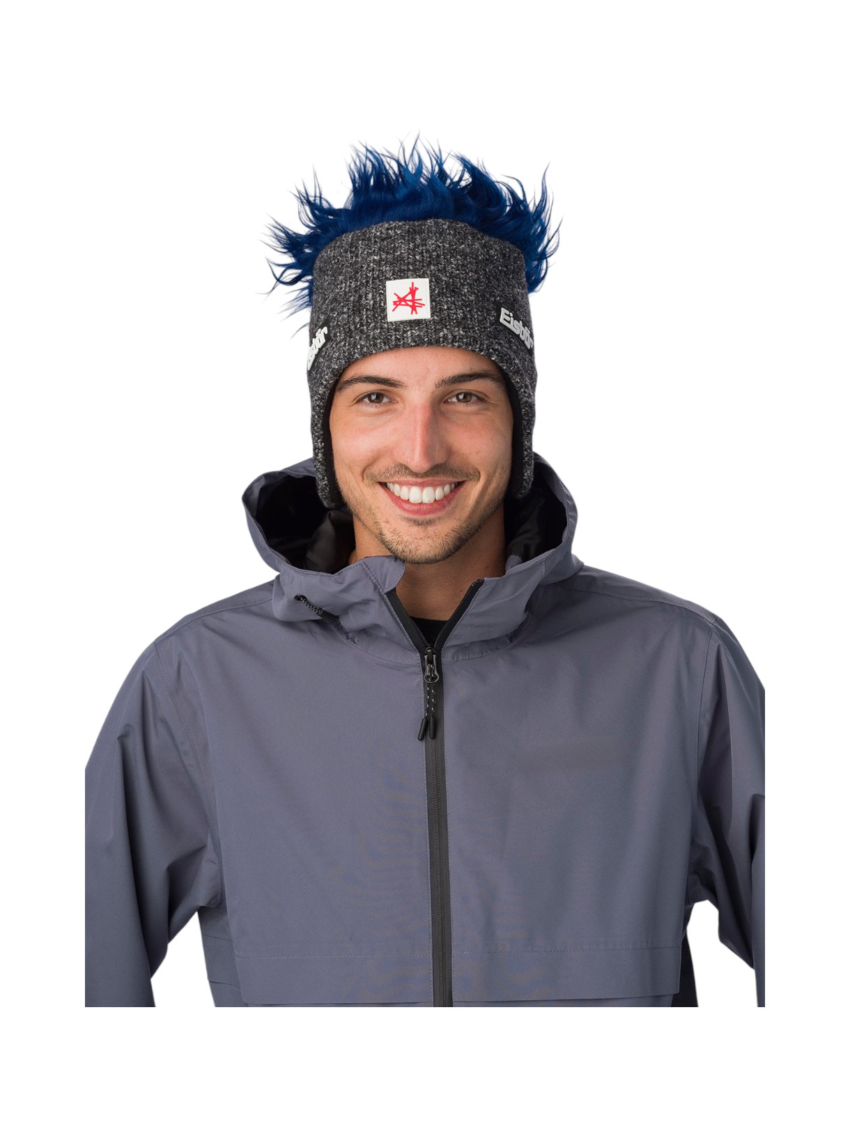 Cocker Fleece Ski Austria Mütze mit Kunstfell Haaren 5