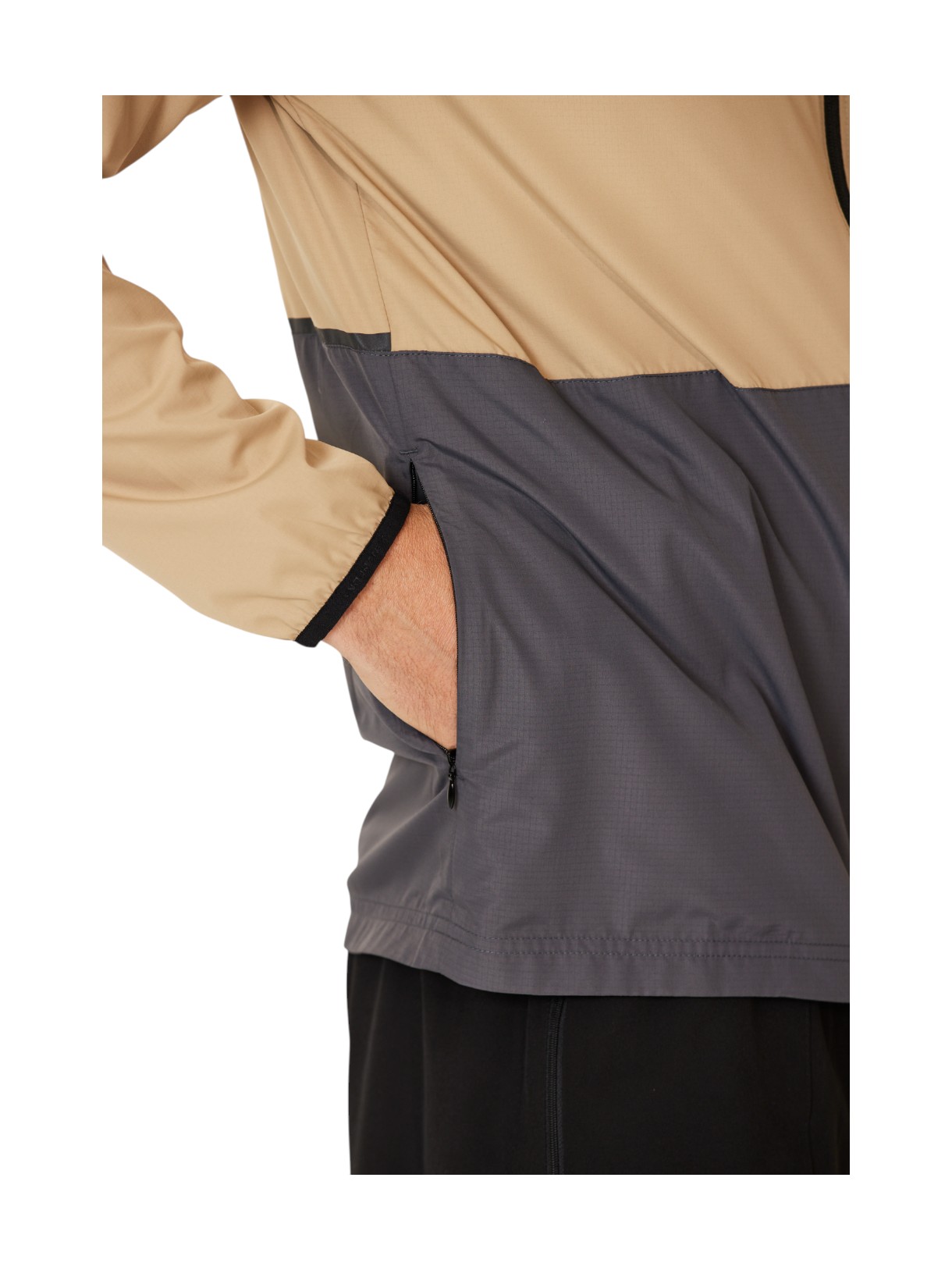 Hugoee Herren Laufjacke mit Kapuze 5
