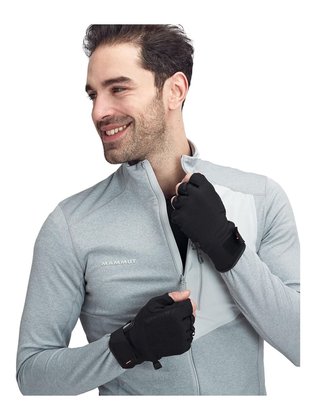 Pordoi Halbfinger Klettersteig Handschuhe 5