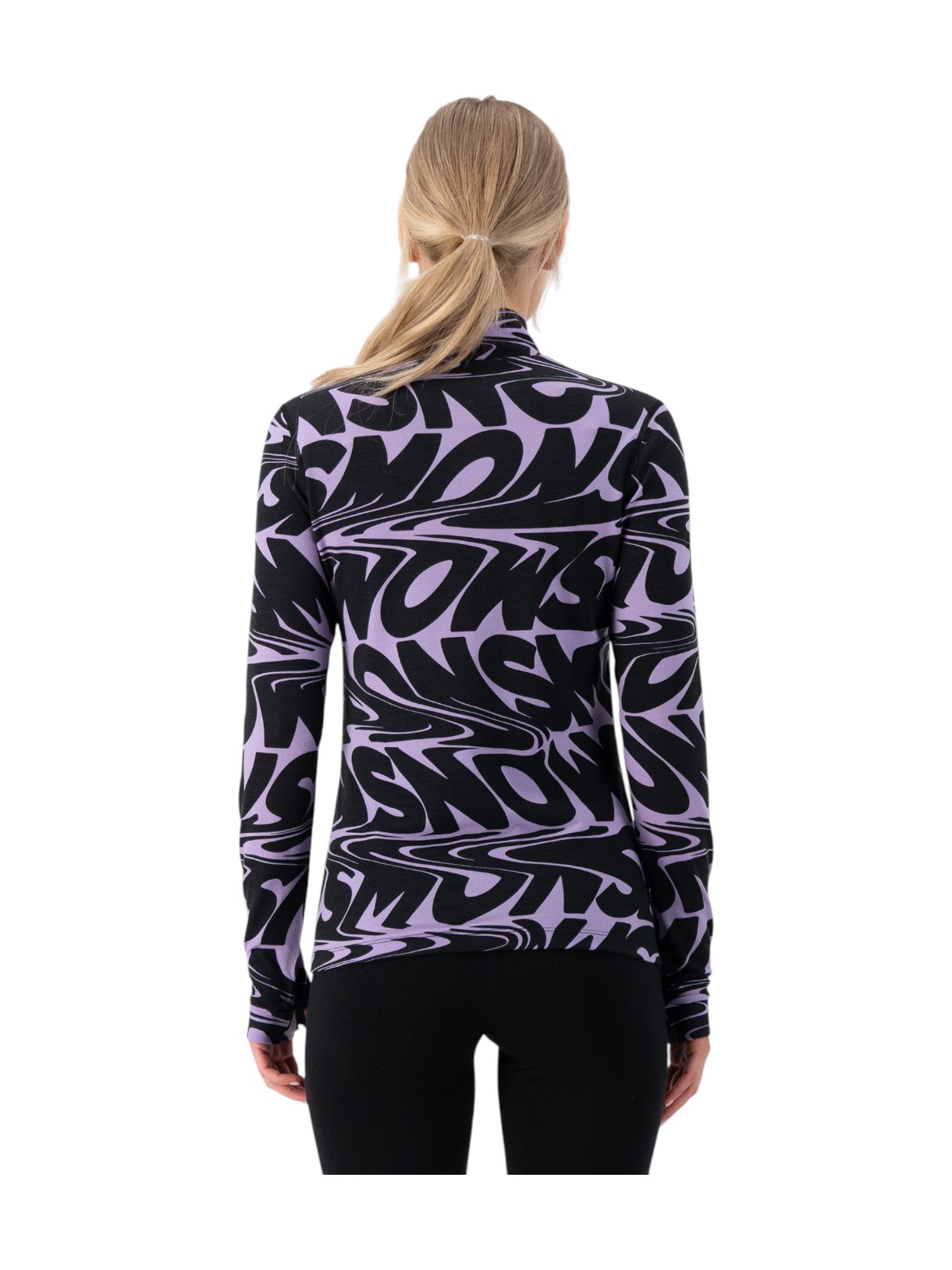 Merino Flex 200 Mock Neck Damen Langarmshirt 5
